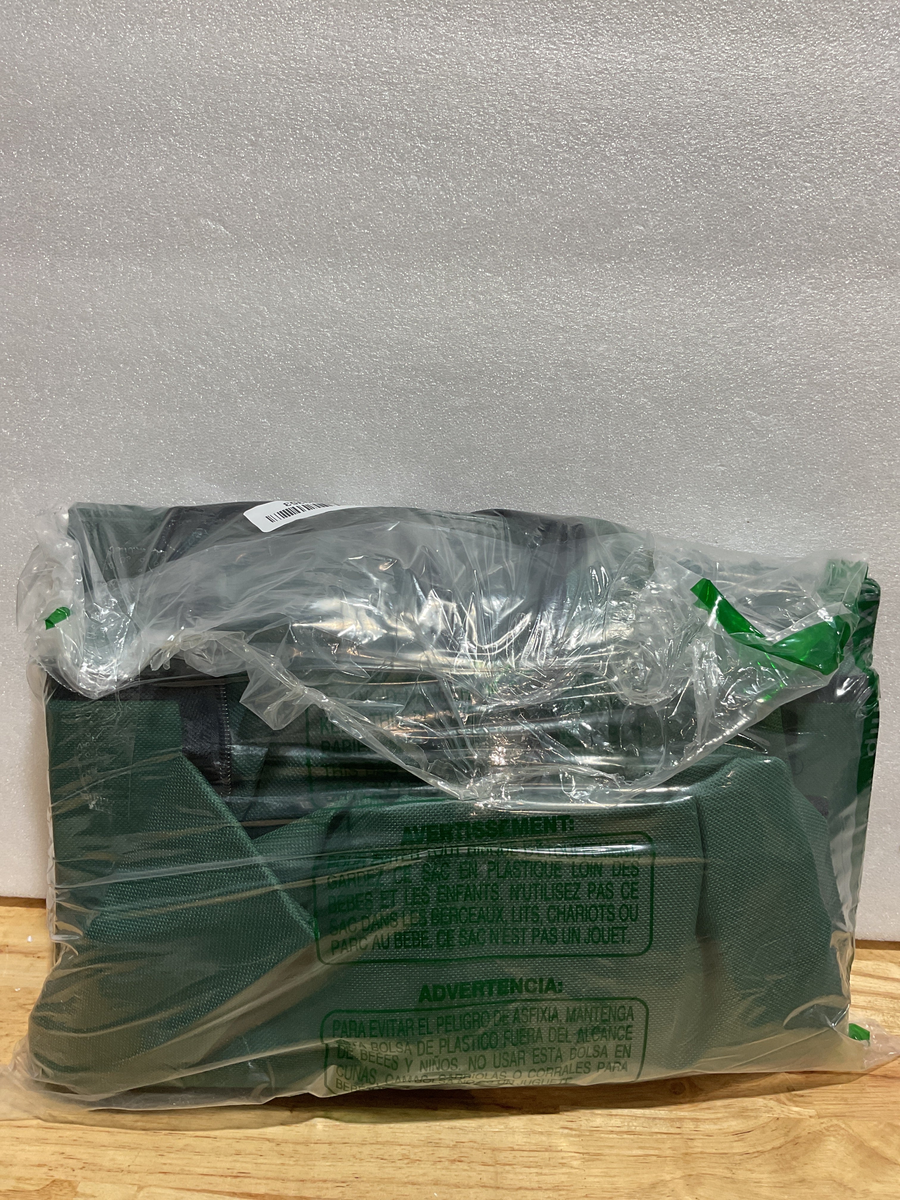 Organizador de Papel de Regalo ZOBER 40" | Capacidad para 24 Rollos | Verde/Negro