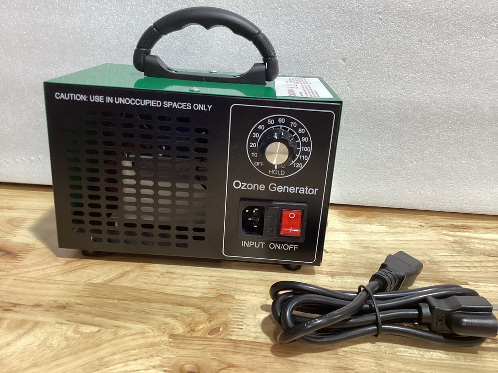 Generador de Ozono Industrial 45,000mg/h — Desodorizador O3 para Áreas de hasta 2,500 pies²