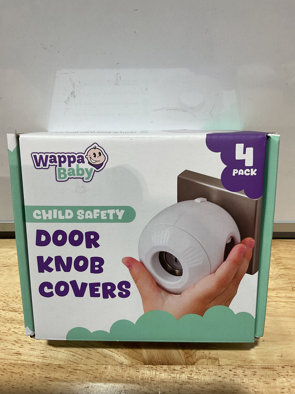 Protectores de Pomo de Puerta para Niños – Pack de 4, Doble Seguro | Sin Herramientas | Blanco