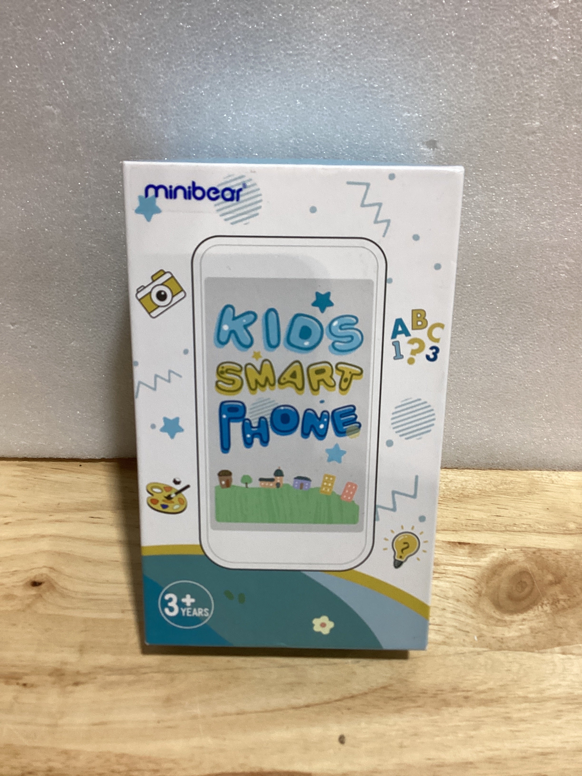 Smartphone Educativo MINIBEAR para Niños 3-12 Años – 201+ Juegos, Cámara Dual, Sin WiFi, Tarjeta SD 32GB, Diseño Dinosaurio