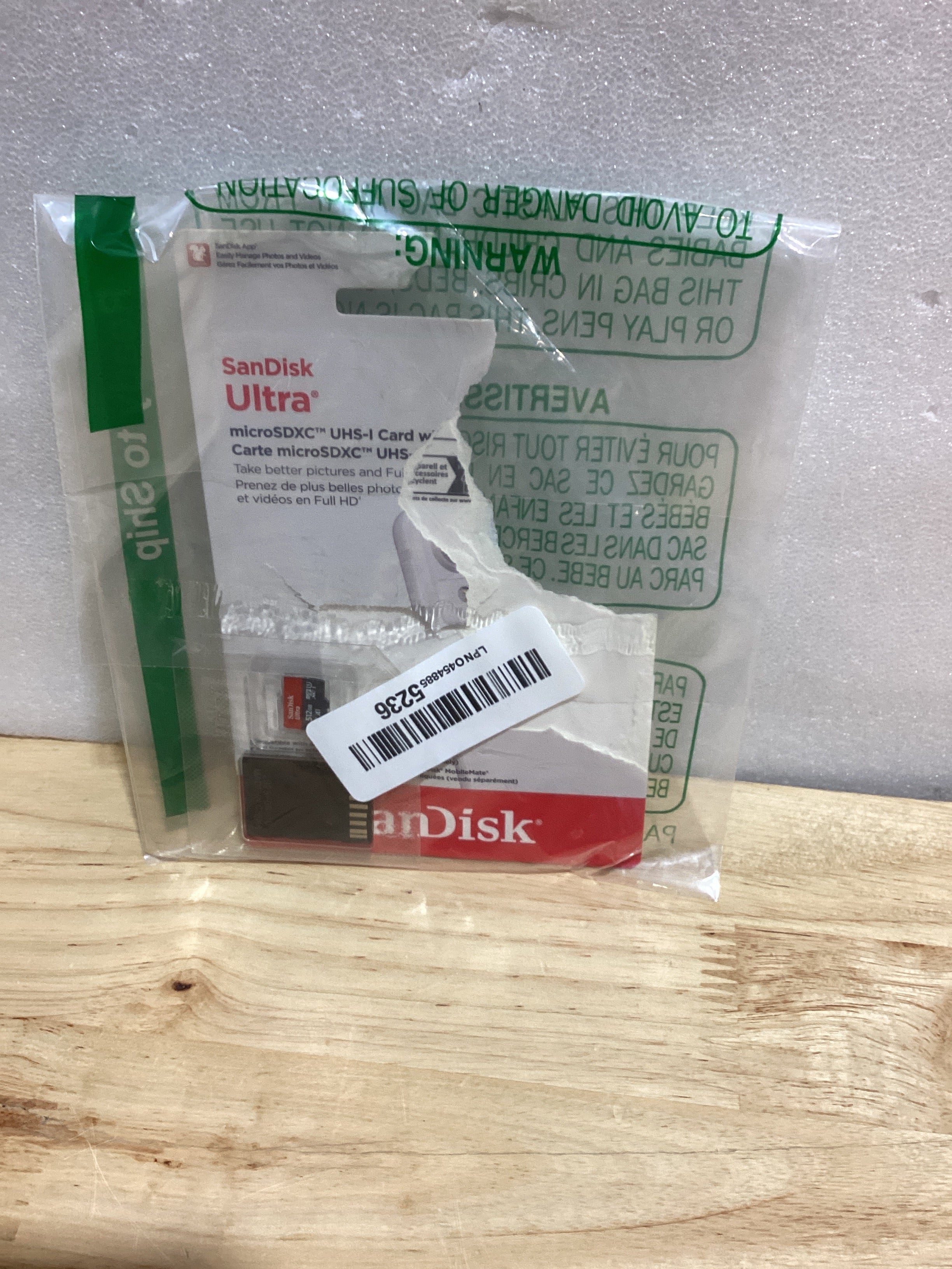 SanDisk Tarjeta Ultra microSD UHS-I 512GB, 120MB/s R