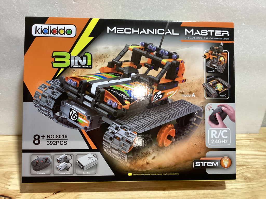 Juguetes de construcción a control remoto - Kit de robot STEM para niños de 8 a 14 años - Bloques 3 en 1 para construir autos o robots - Divertidos regalos de cumpleaños