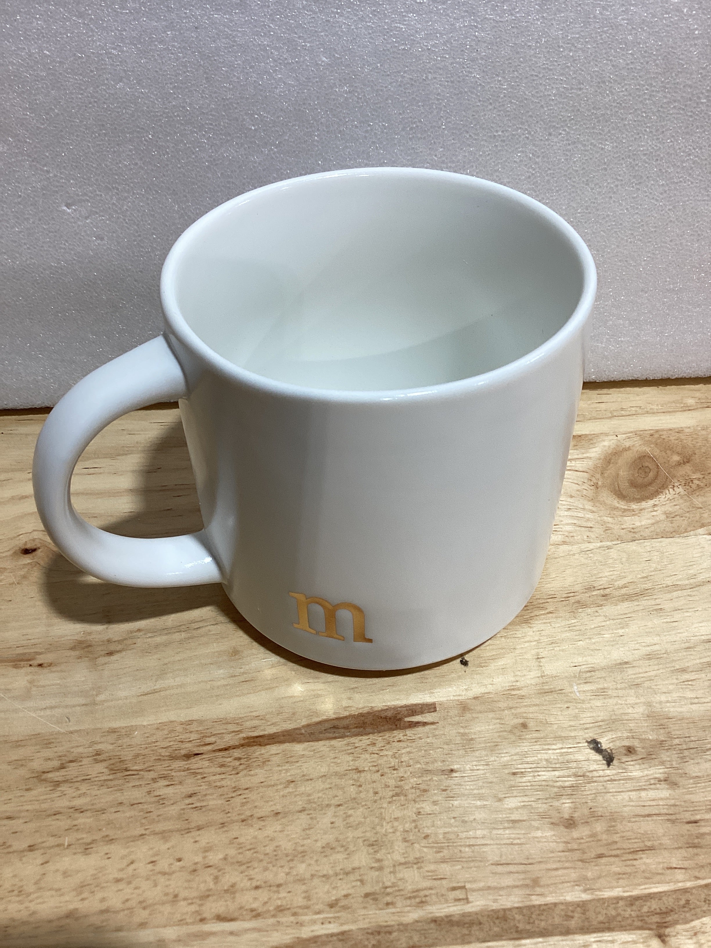 COLLECTIVE HOME - Tazas de cerámica con monograma, tazas de café con inicial dorada de 15 onzas, elegantes tazas de té del alfabeto, elegante taza personalizada con caja de regalo, tazas de lujo para