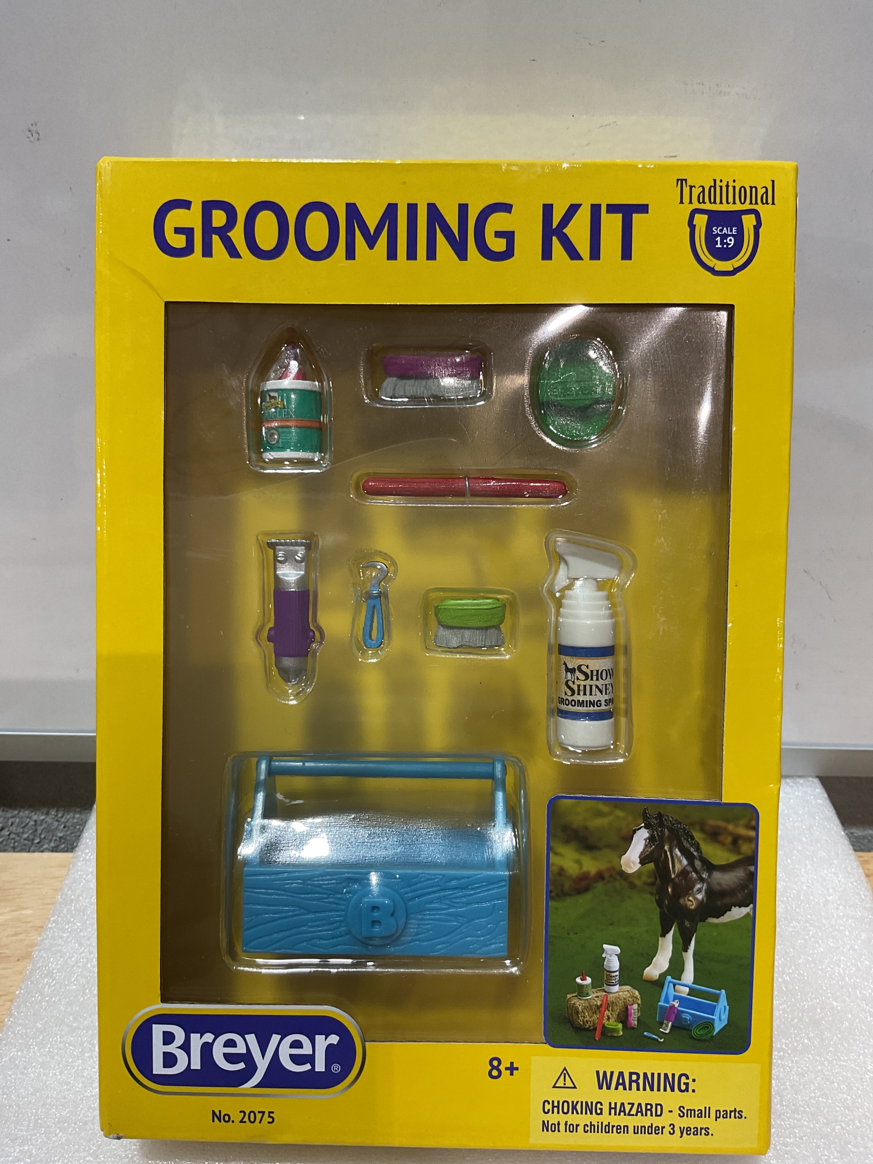 Kit de Aseo para Caballo Breyer Traditional Escala 1:9 – Set Completo de Accesorios