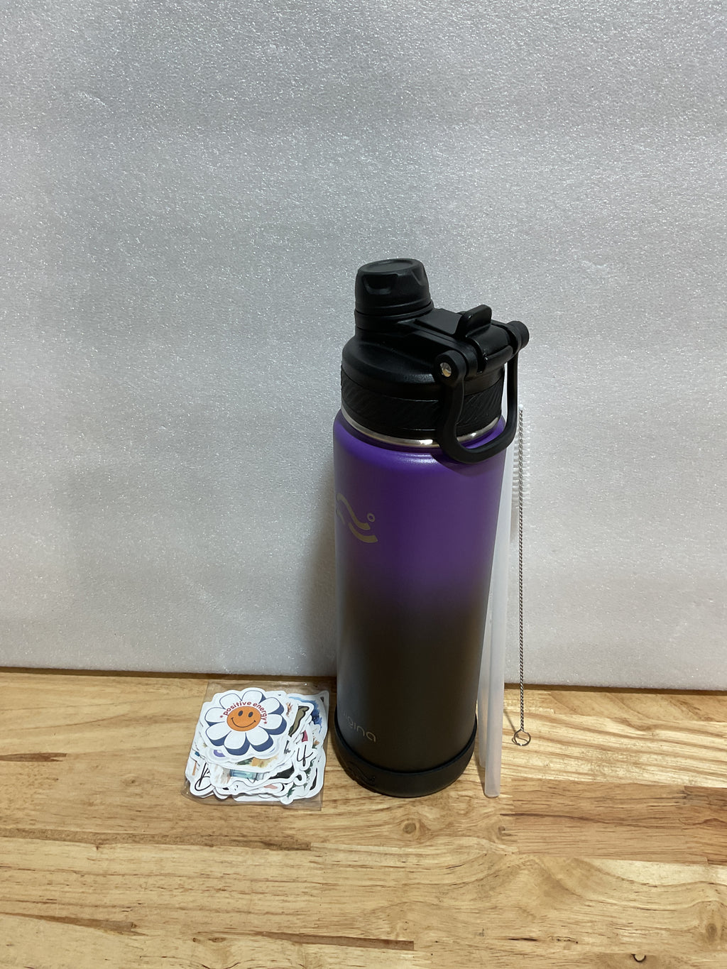 Botella Térmica Swigina 2 en 1 con Funda de Silicona 24 oz – 36h Frío y 18h Calor, Libre de BPA y a Prueba de Derrames