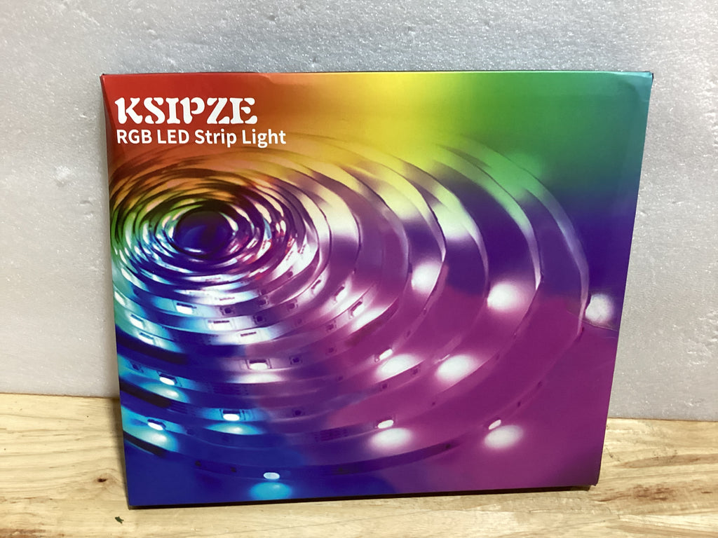 Tira de Luces LED RGB KSIPZE 100 Pies - Sincronización de Música y App