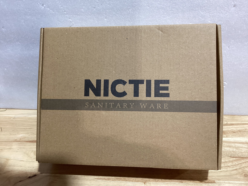 Llave de Baño en Níquel Cepillado NICTE – Grifo Moderno para Lavamanos