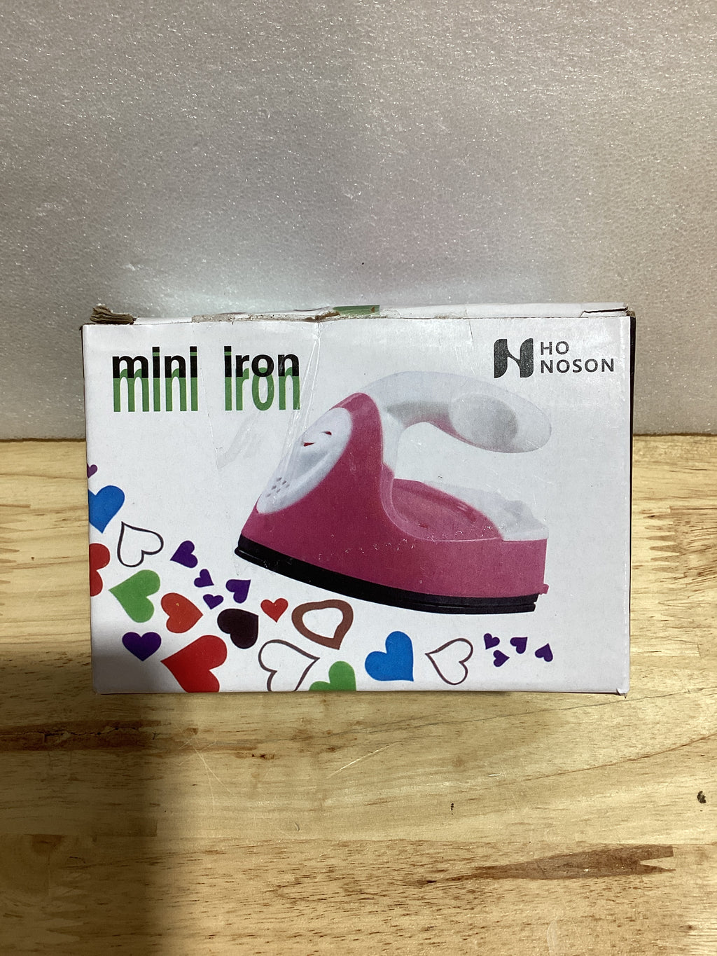 Mini Plancha de Calor Honoson — Portátil 10x6x7 cm, Negra, con Base de Carga, para Parches, Vinilo y Manualidades DIY