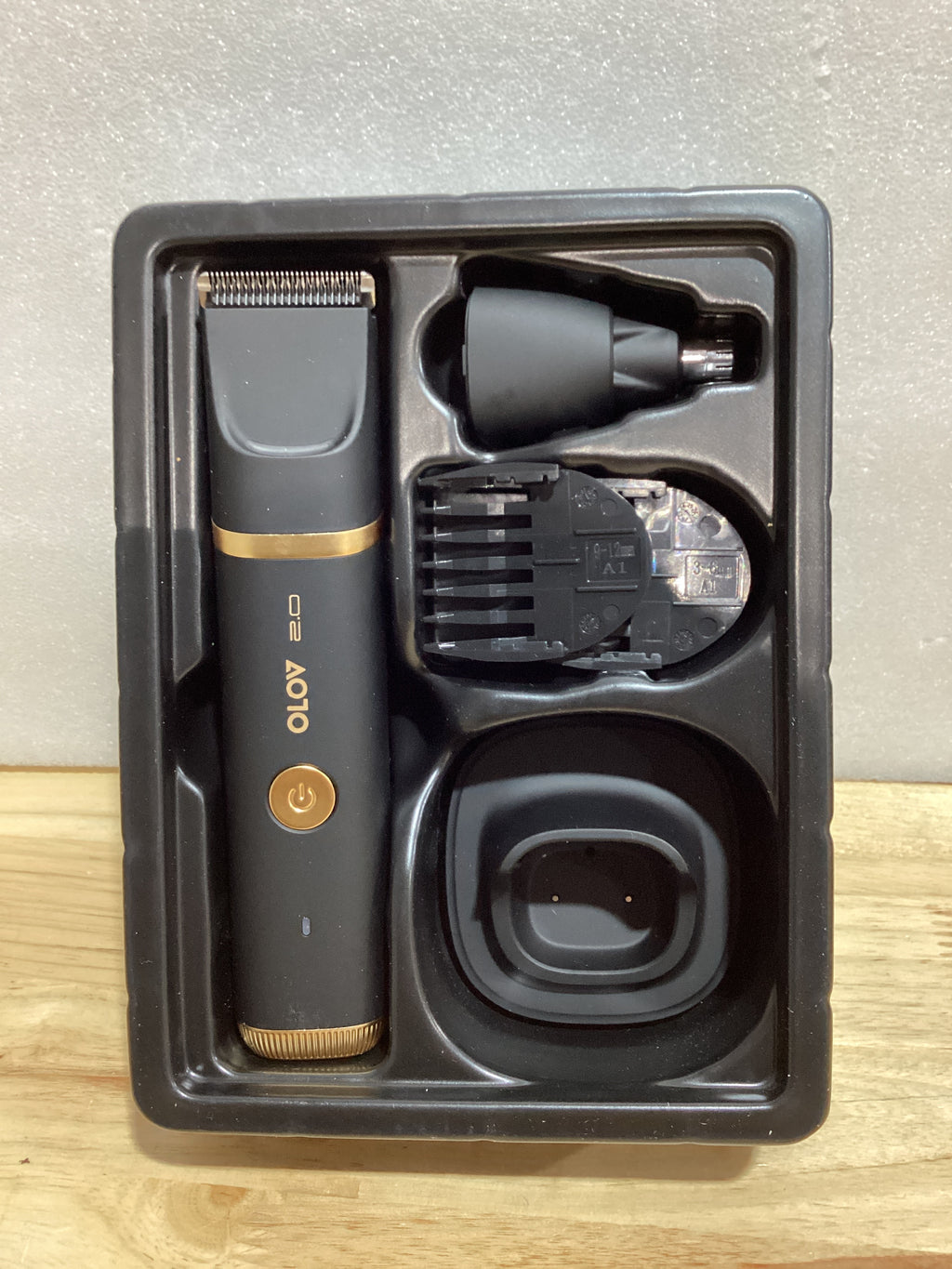 Trimmer Corporal para Hombre – Afeitadora Eléctrica Impermeable con Luz LED y Carga USB-C