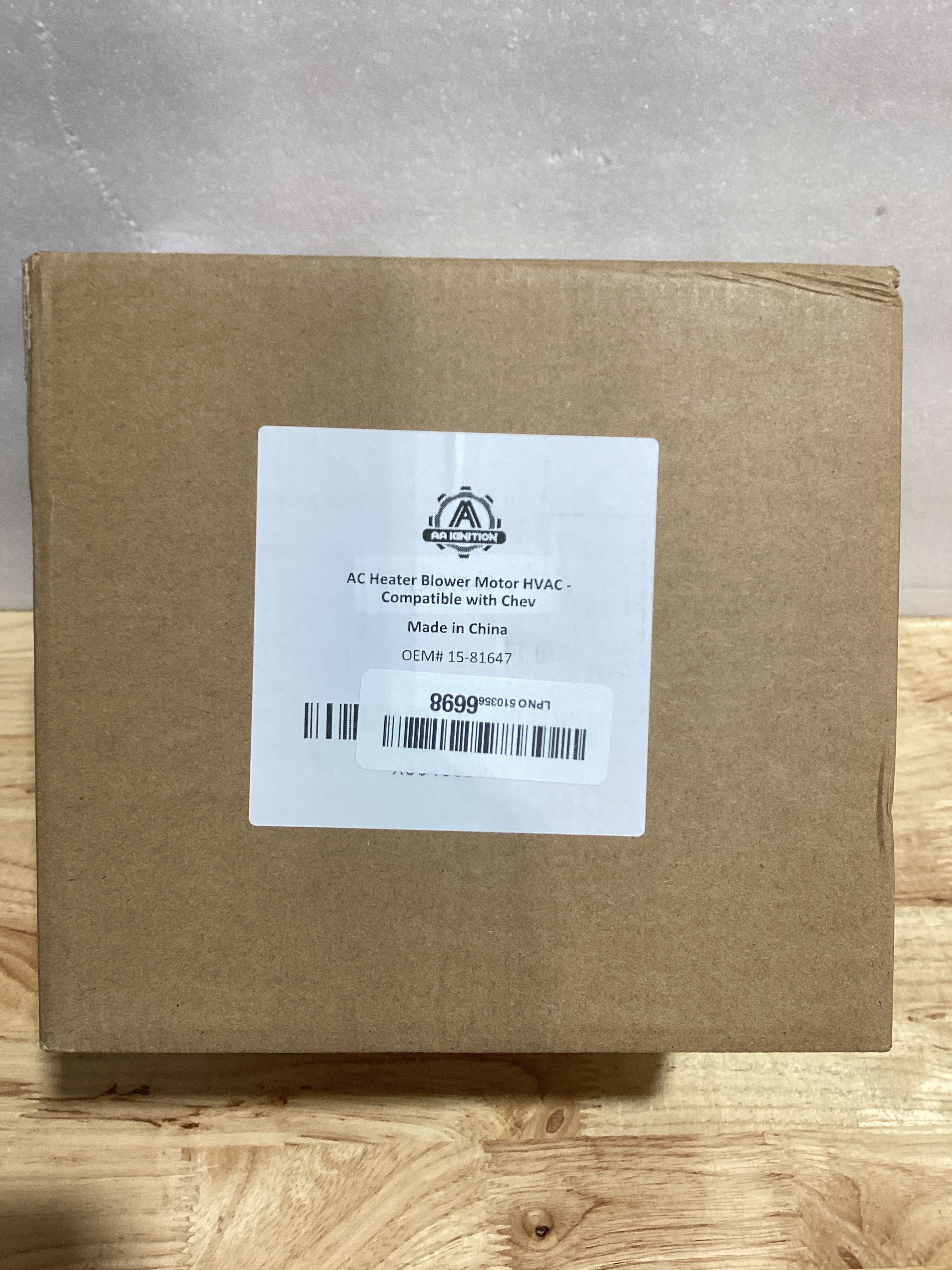 Motor Soplador HVAC para Chevy, GMC y Cadillac – Reemplaza 35143, 1581647, 15-81647, 89019321