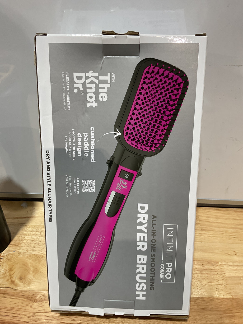 Cepillo Secador All-in-One INFINITI PRO CONAIR – Secado y Alisado Profesional en Casa