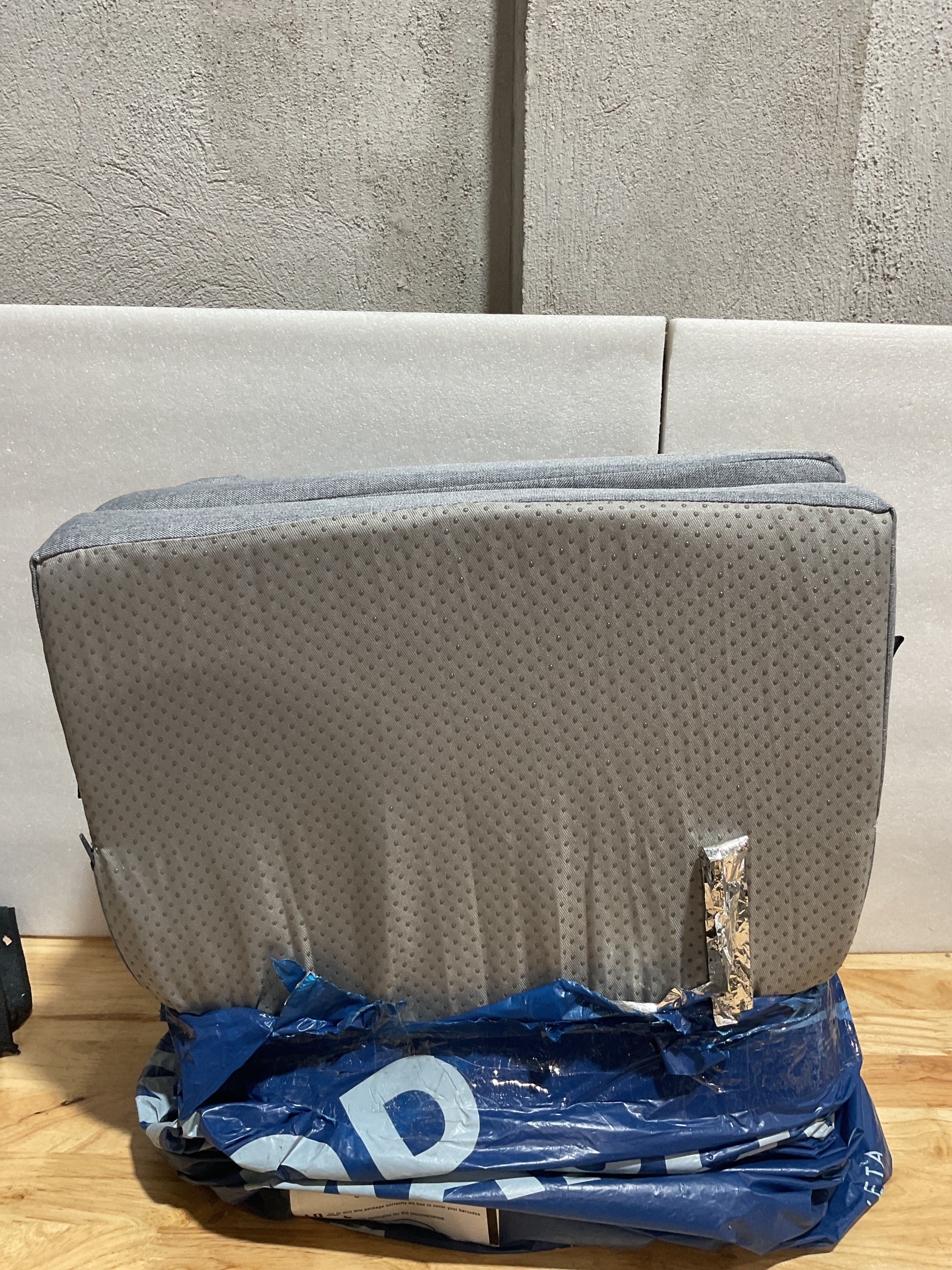 Asiento Elevador Portátil ROYALAY para Niños – Cojín Elevador Ajustable con Correas para Silla y Viaje, Gris