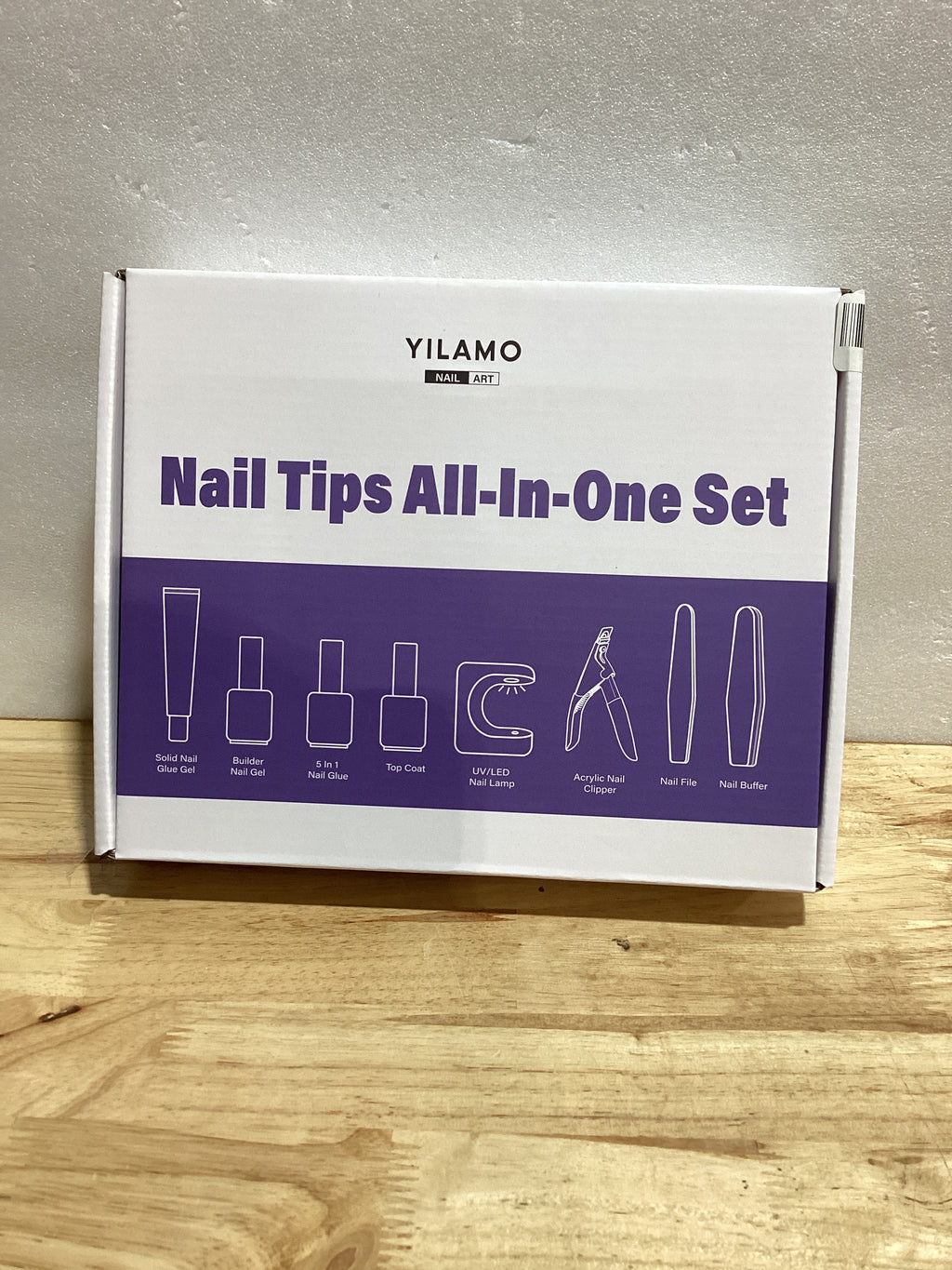 Kit Completo de Uñas Postizas YILAMO – Nail Tips All-in-One Set