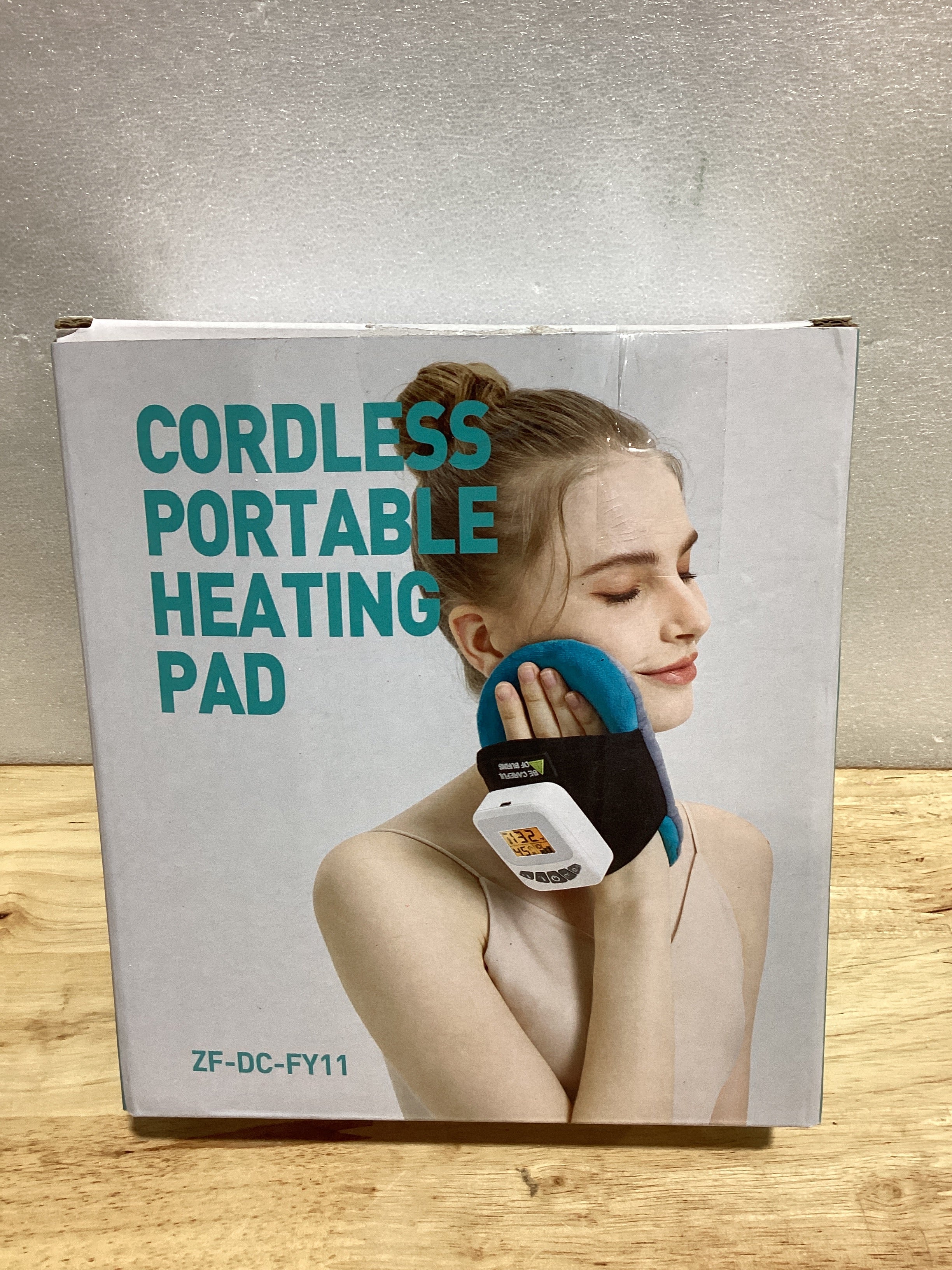 Almohadilla Térmica con Masaje CAMECO Inalámbrica – 5000mAh, 40–60°C, Alivio de Dolor Muscular y Articular para Cuello, Muñeca, Mano y Pierna
