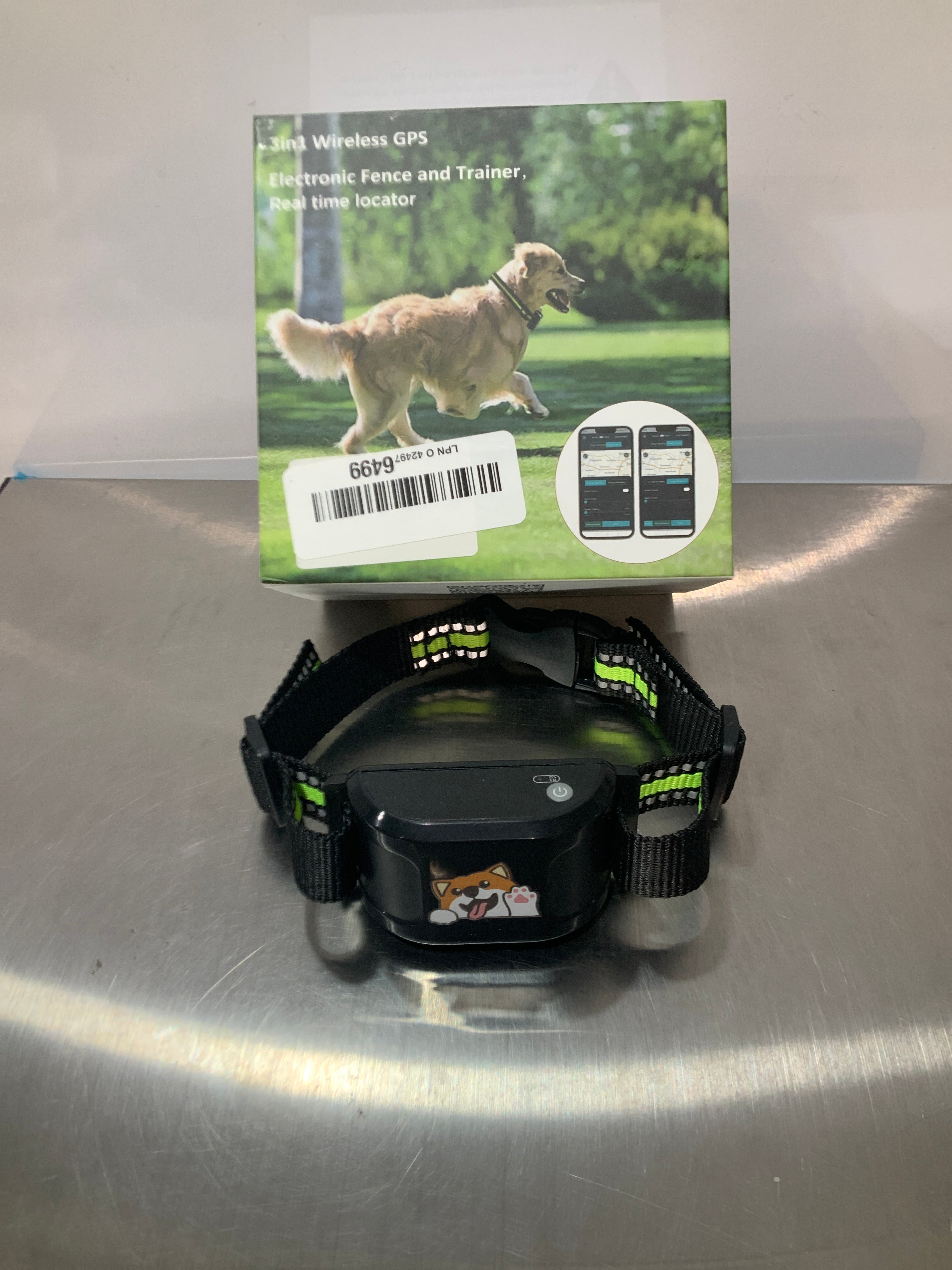 Cerca Eléctrica GPS para Perros | Inalámbrica Sin Suscripción Collar Recargable IPX7