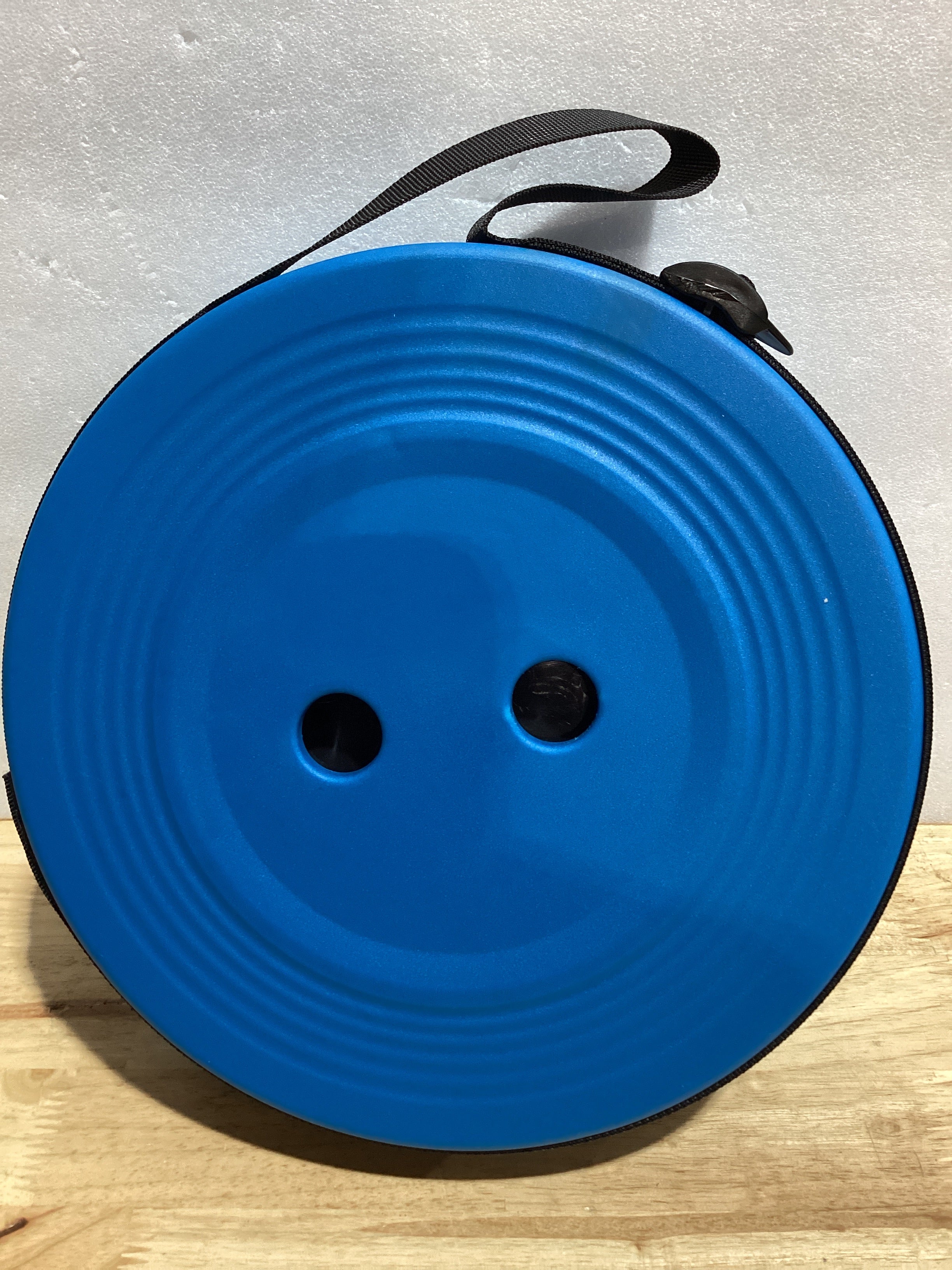 Taburete Telescópico Portátil Plegable – Silla Ajustable hasta 150 kg, Color Azul