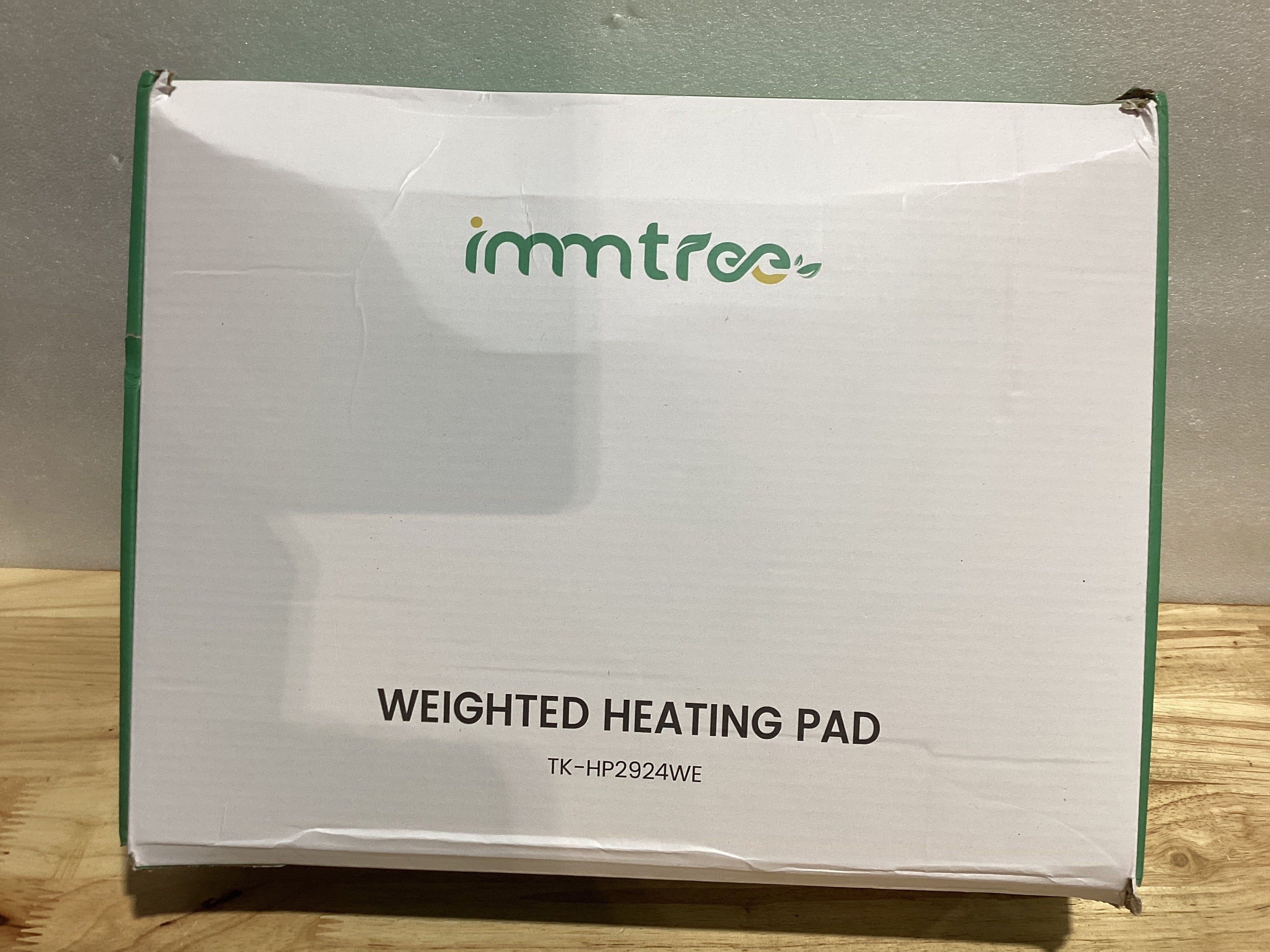 immtree – Almohadilla Térmica con Peso 5lbs | Talla XXXL 29"x24" | Tecnología Fast Heat | Alivio Profundo de Dolor | Espalda, Hombro y Rodilla