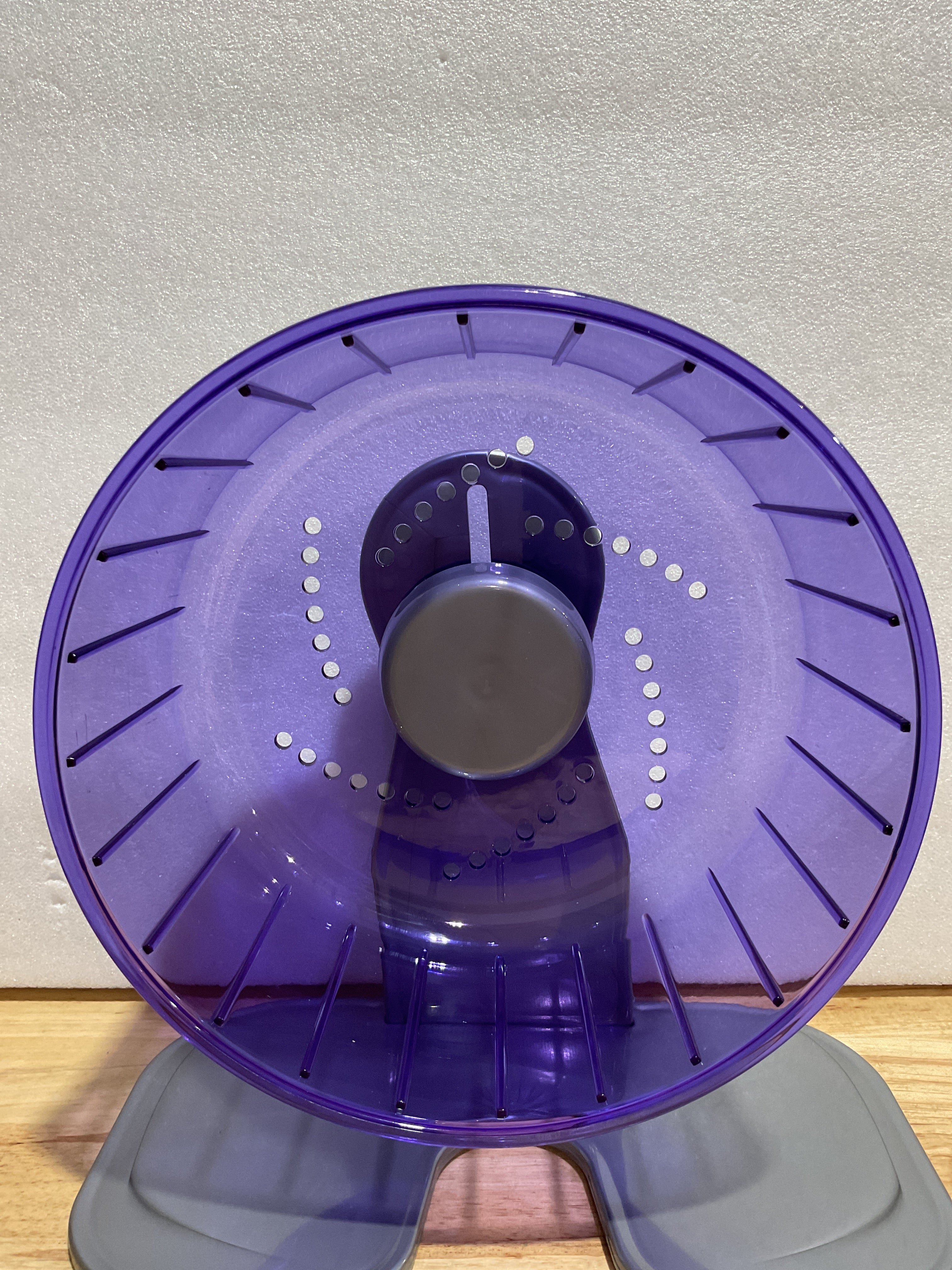 Petest Rueda de Ejercicio para Hámster 8.3" Silenciosa – Morado