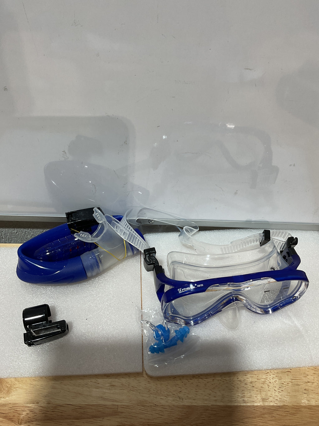 Set de Snorkel U PHITNIS para Niños (4-14 años) — Máscara Anti-Niebla y Snorkel Seco
