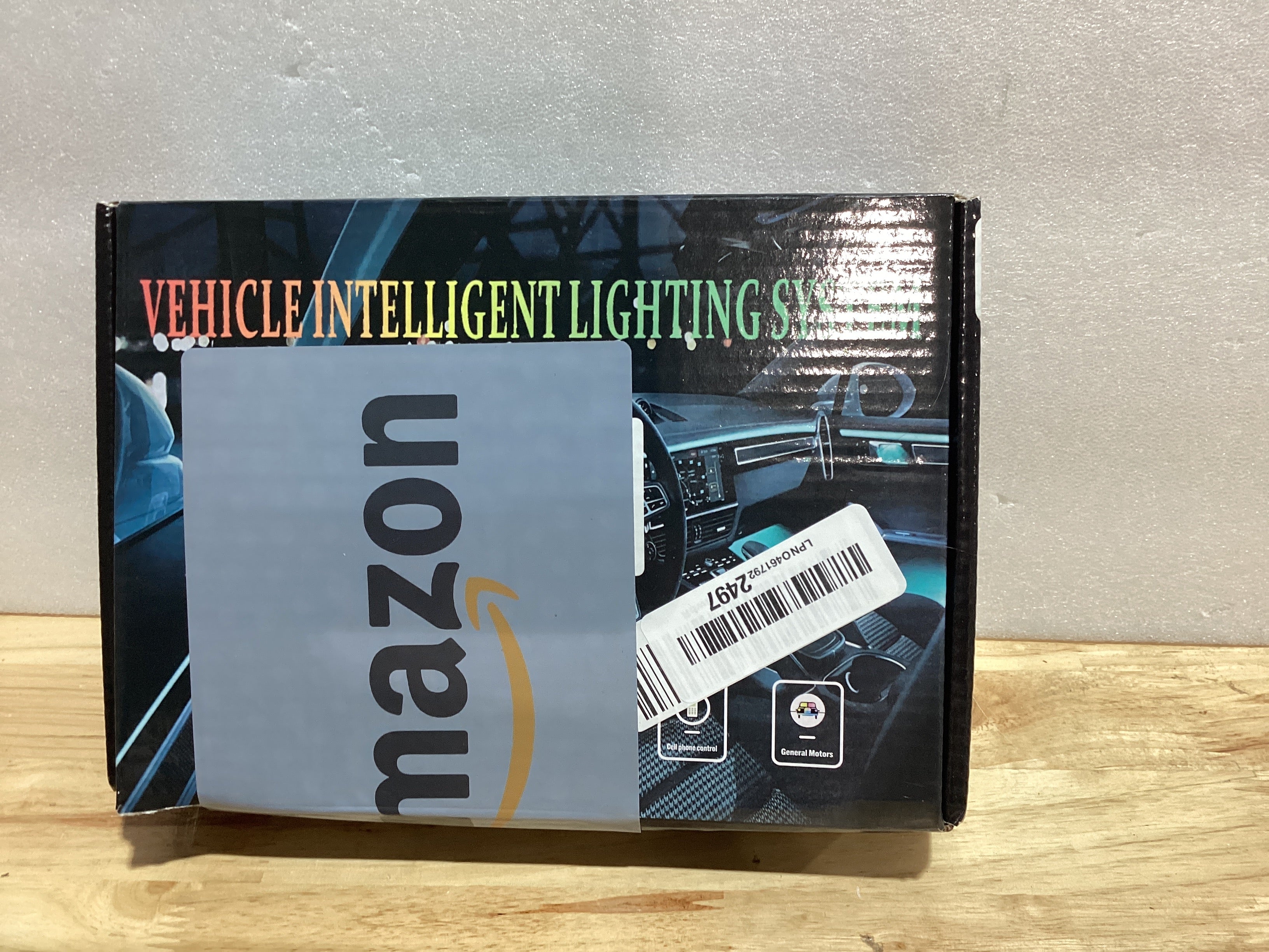 Kit de Luces LED Interior para Auto – RGB 6 en 1, 175 Pulgadas, 593 LEDs, Fibra Óptica Ambiental, 16 Millones de Colores, Control por App y Función de Sonido