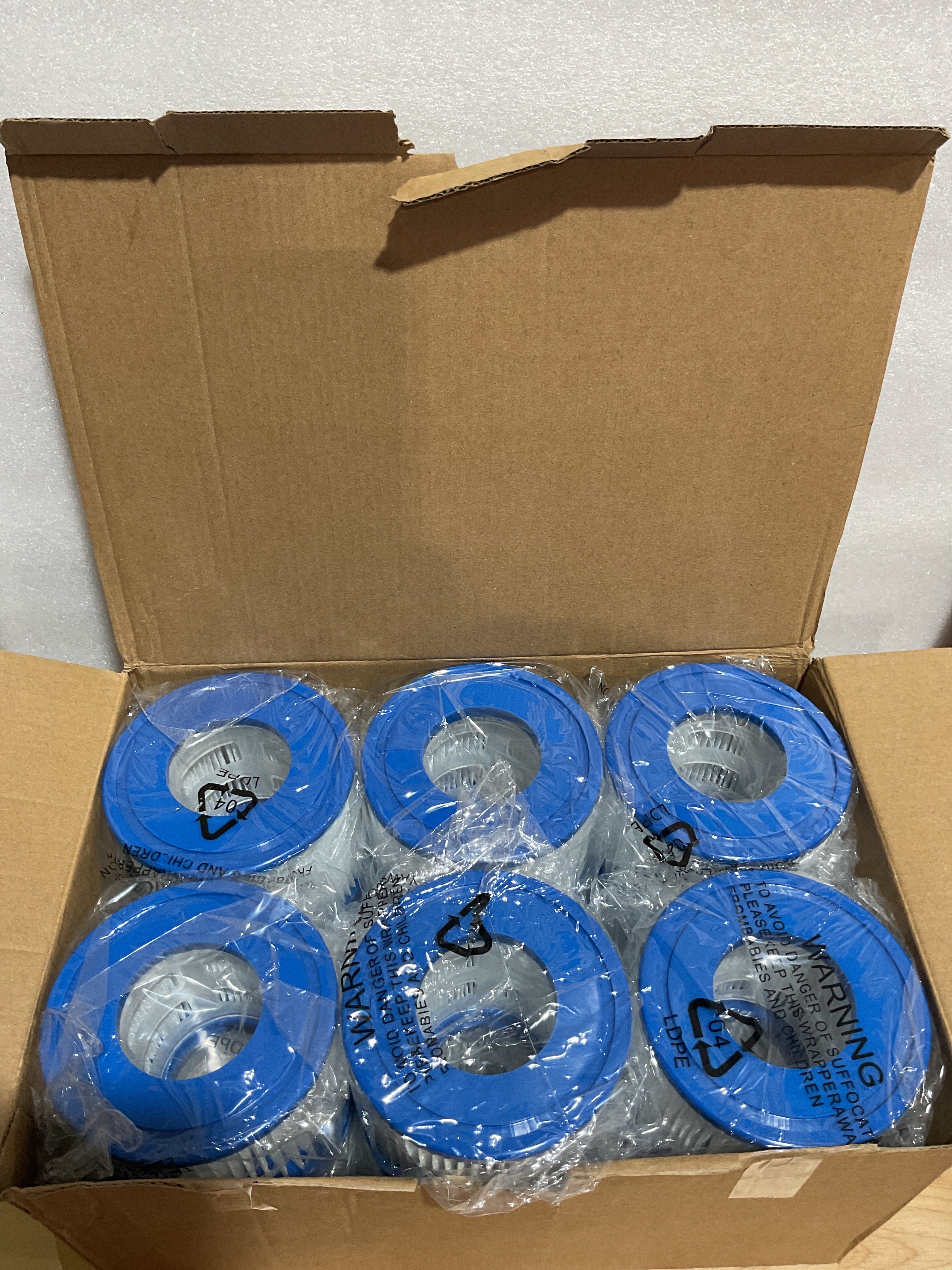 Filtros de Repuesto Tipo VI Macaberry para Jacuzzi Spa – Pack de 12, Compatible con Lay-Z-Spa y Coleman SaluSpa