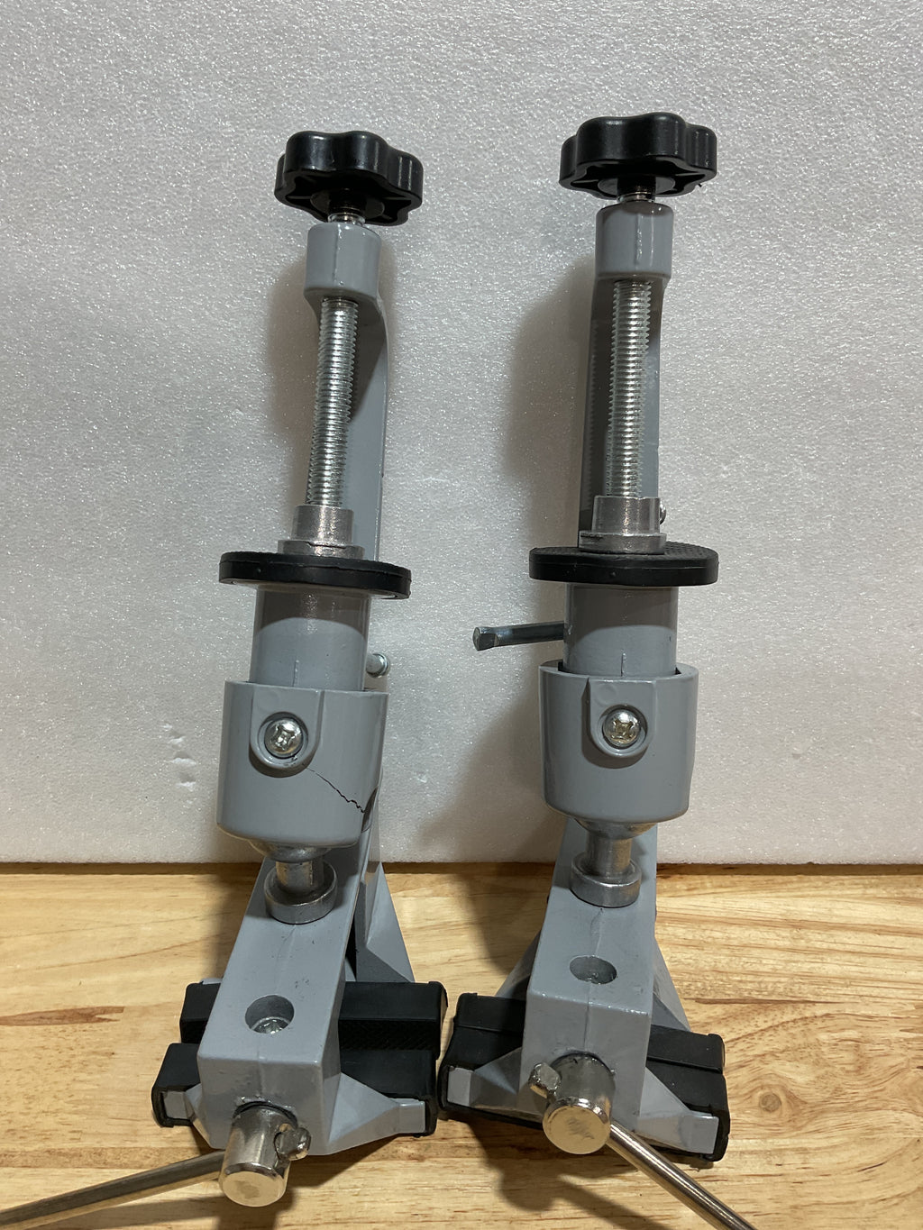 Pack x2 Tornillo de Banco de Aluminio 3" con Rotación 360° – Universal para Soldadura, Carpintería y Joyería