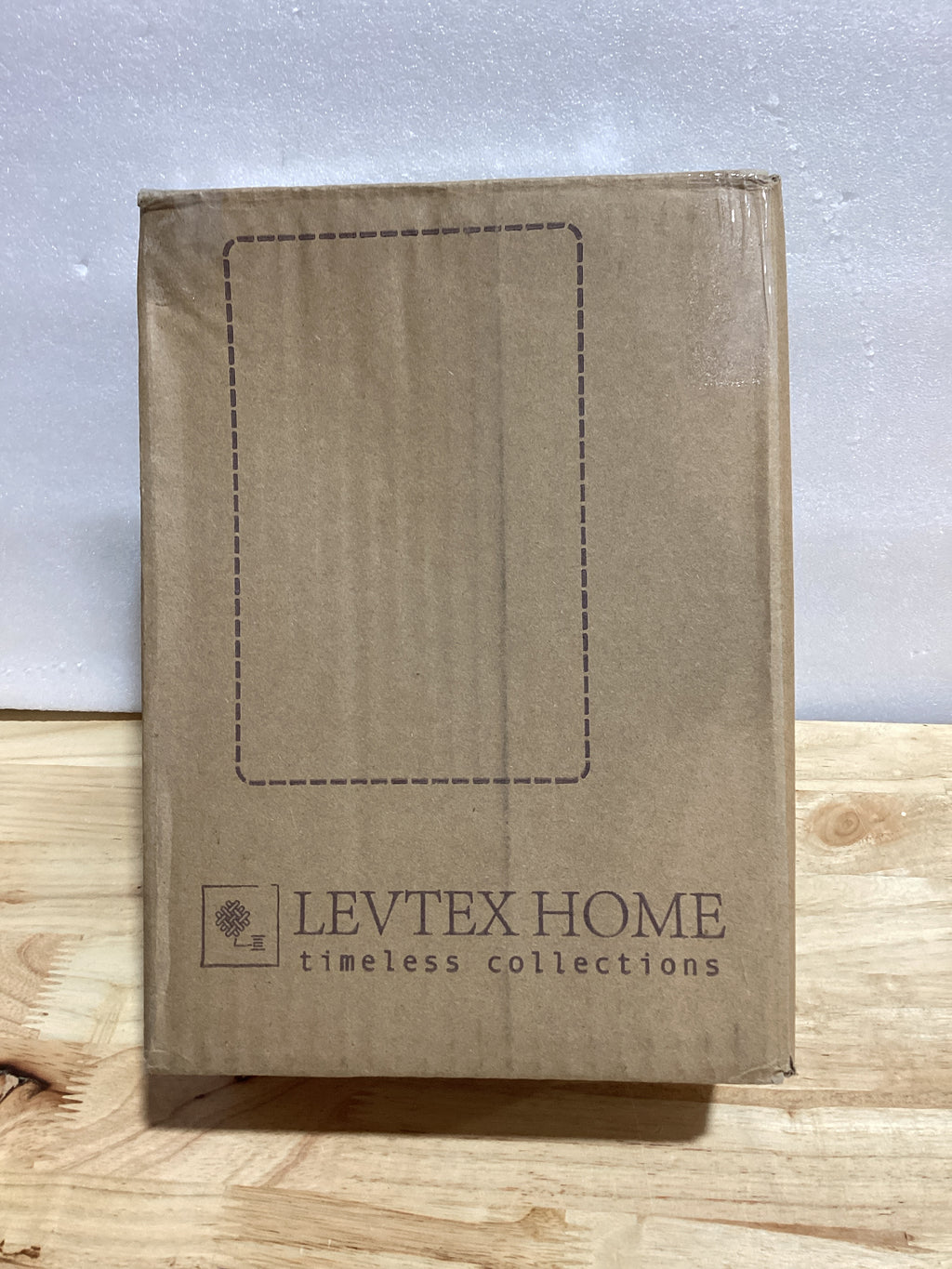 Set 2 Euro Shams Levtex Home Northern Star — Navideño, Negro y Blanco, 26x26 pulgadas