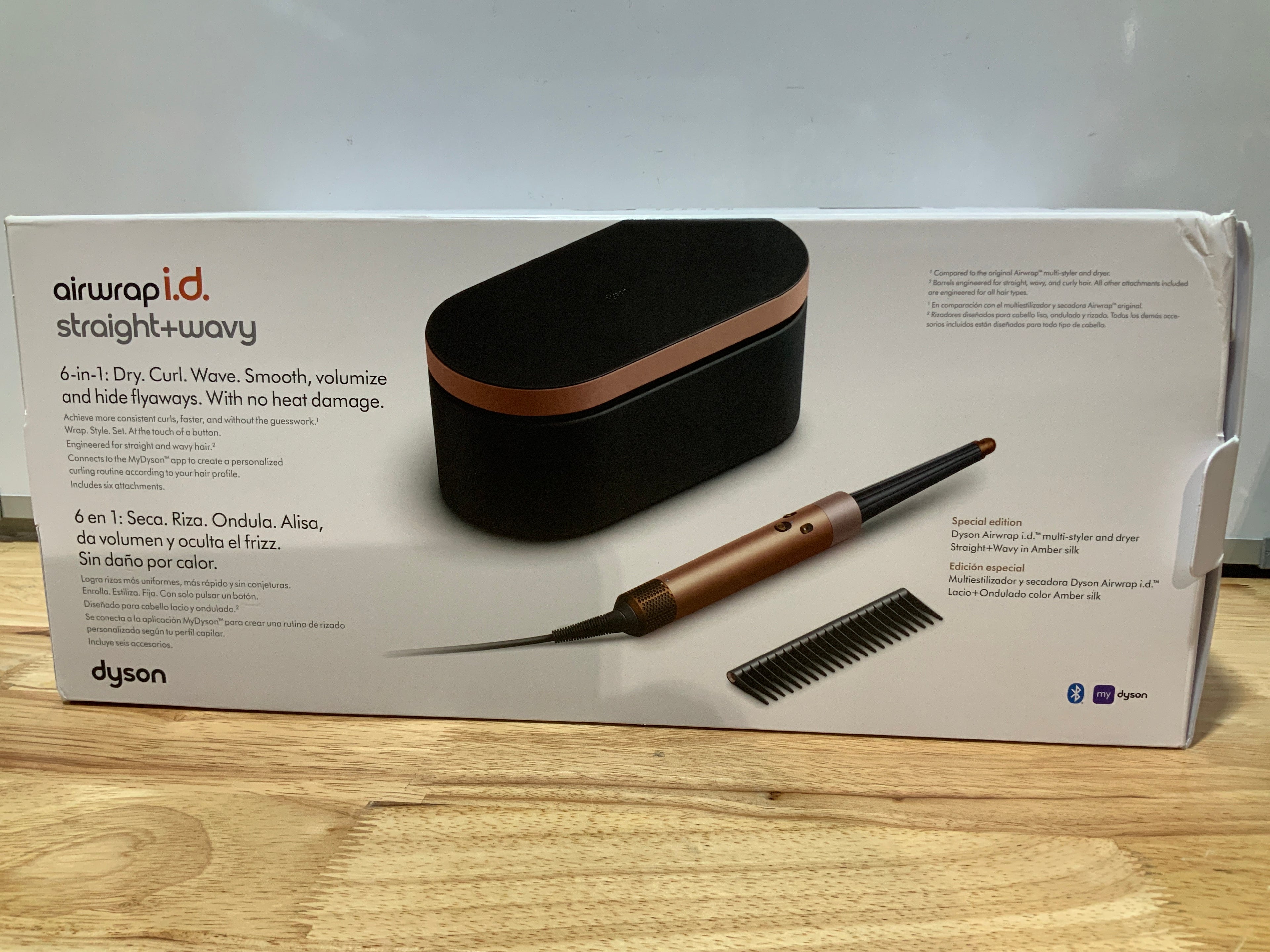 Dyson Airwrap i.d. Multi-Styler, Allure Winner, Bluetooth Connected, No Heat Damage, 6-in-1 Versatility, Intelligent Hair Styler