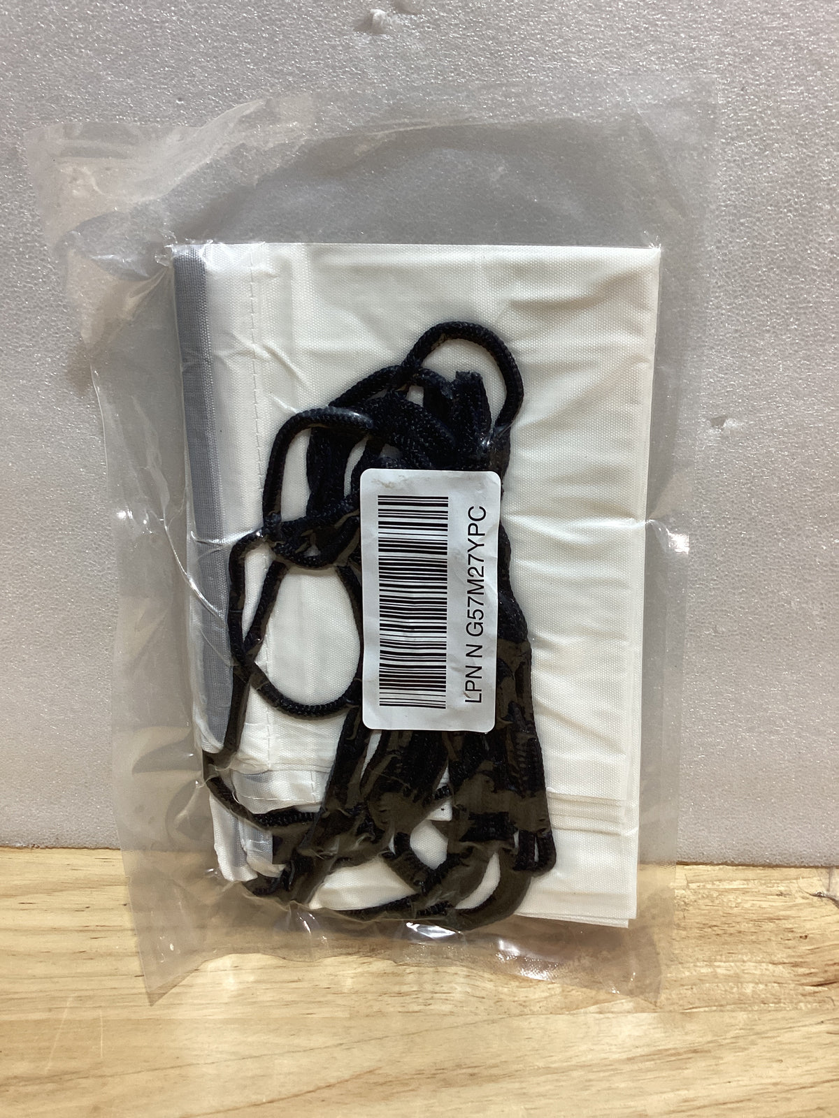 Mochilas Drawstring PLULON Blancas – Pack 2 Unidades para Gym, Yoga y Deportes al Aire Libre