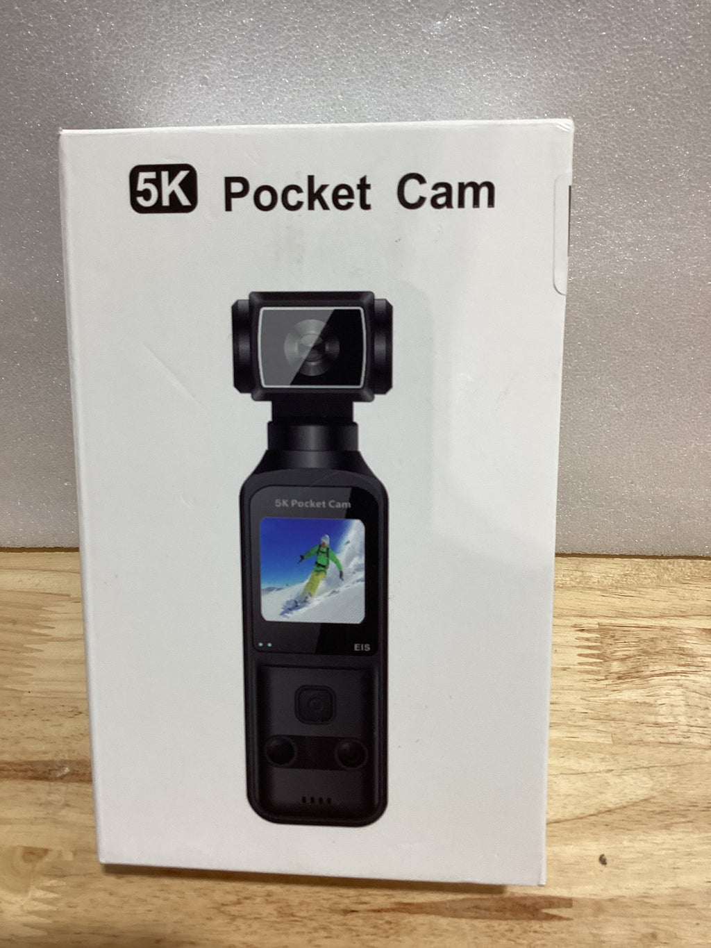 Cámara Corporal YONDENE 5K con Micrófono Externo — Lente Giratorio 270°, Mini Vlog de Bolsillo, 128GB Incluida, Deporte y Viaje