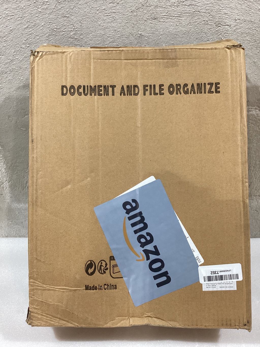PAG Organizador de Documentos de Pared 5 Niveles — Porta Correo y Archivos, Blanco