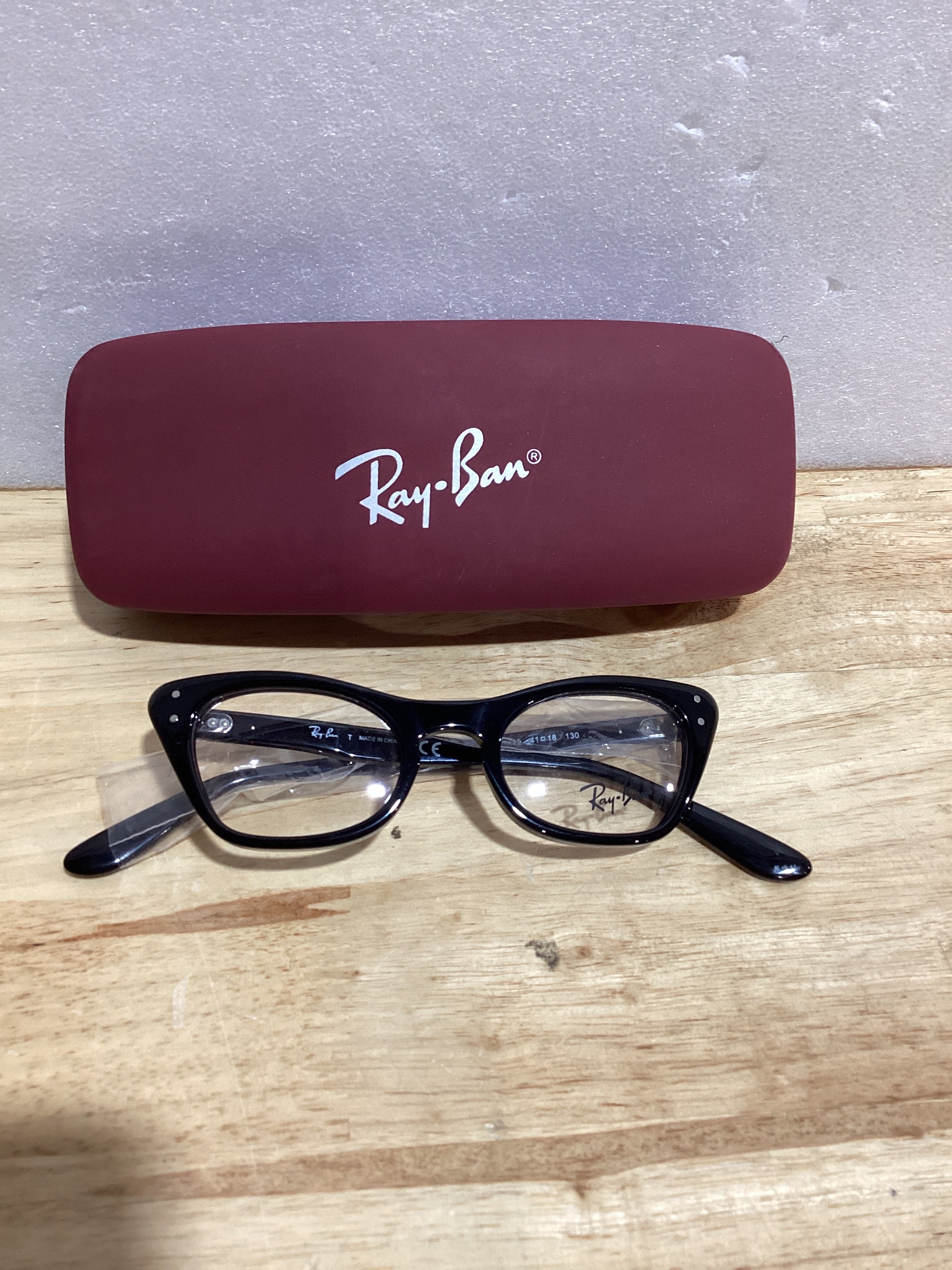 Ray-Ban Junior RY9099V Miss Burbank – Monturas de Gafas Graduadas Estilo Ojo de Gato para Niñas