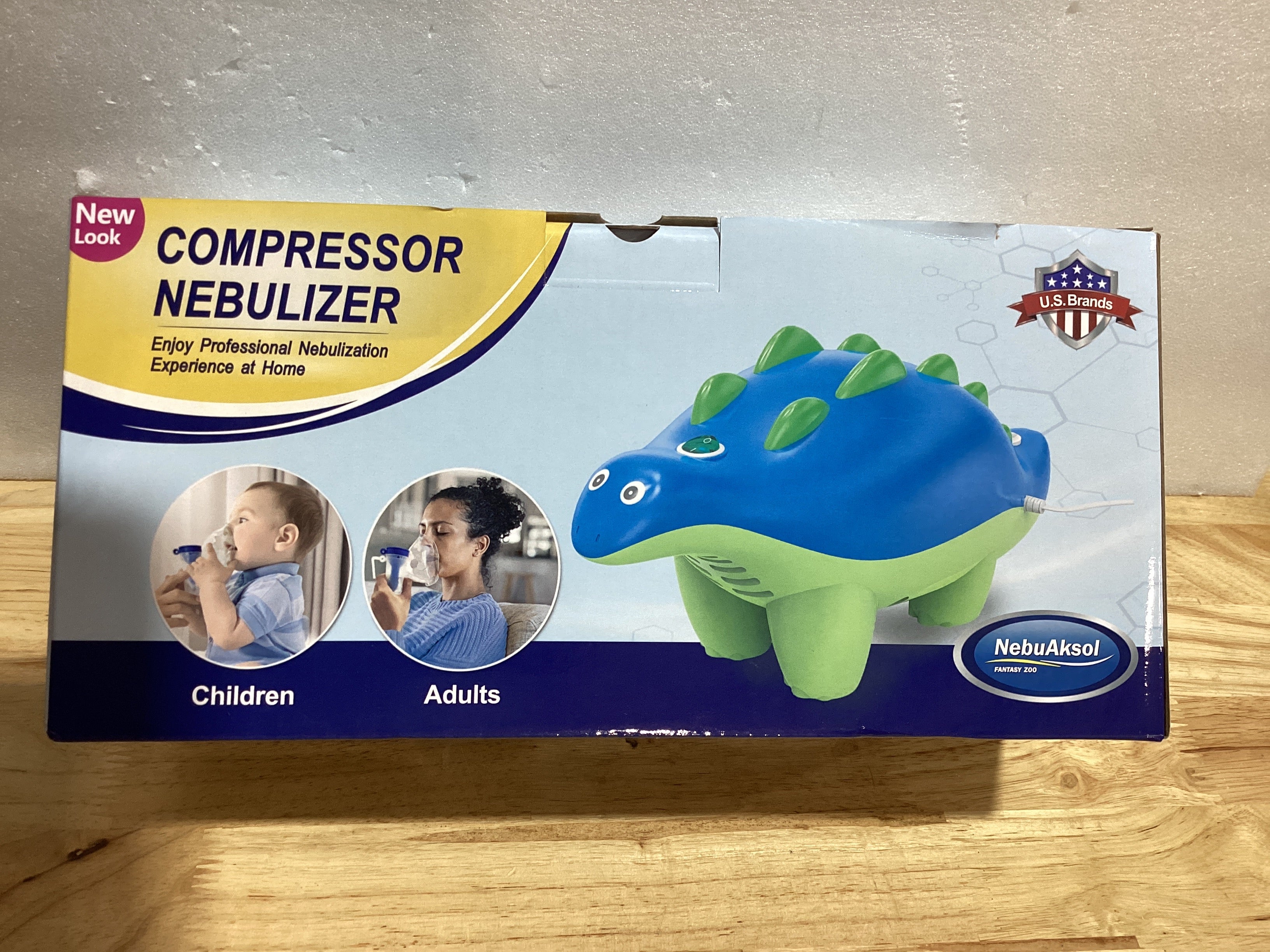 Nebulizador Pediátrico Roscoe Diseño Dinosaurio – Sistema de Nebulización para Niños