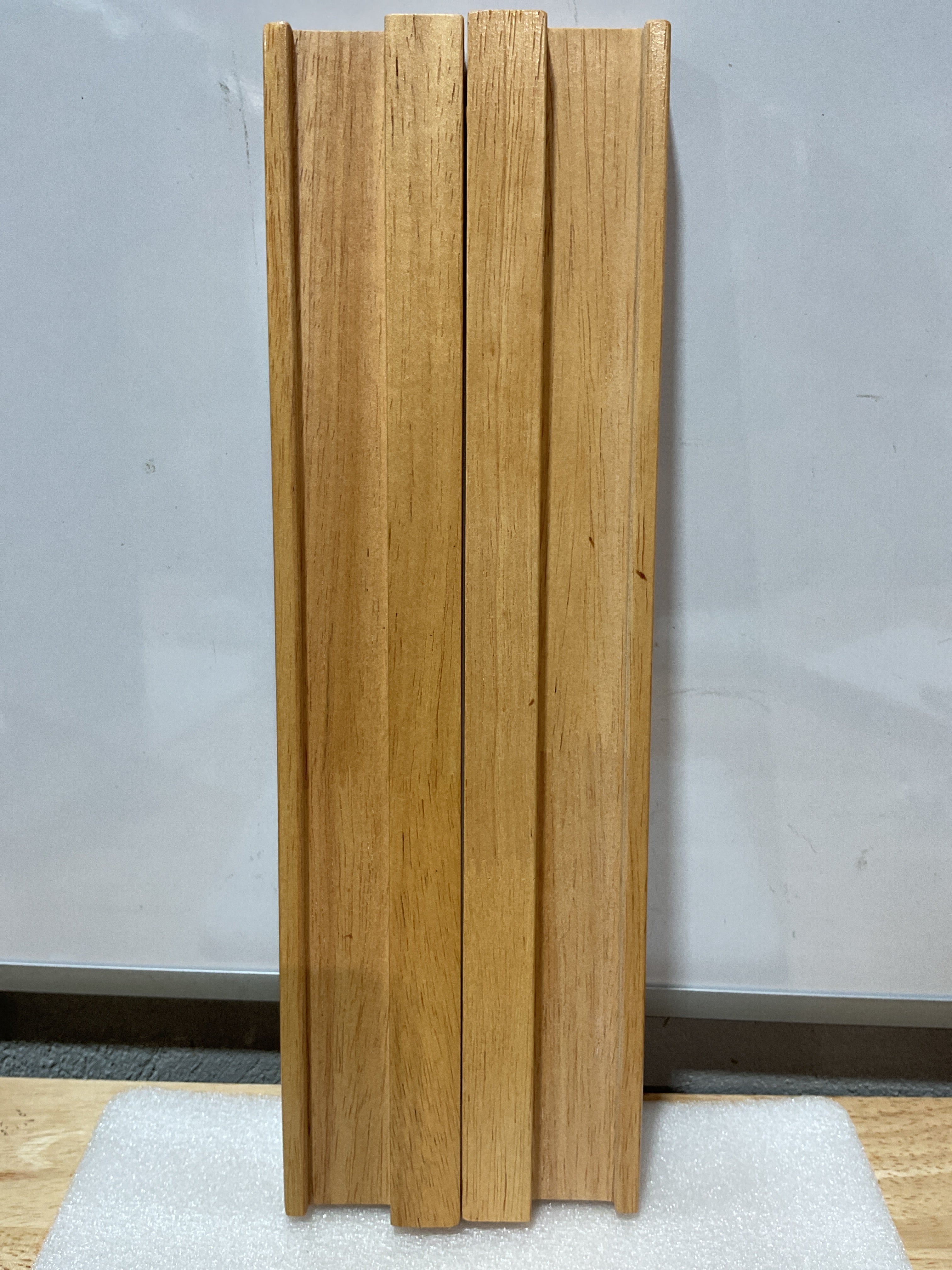 Soporte de Pared para Discos de Vinilo NIUBEST – Pack 2 Unidades (Color Madera)
