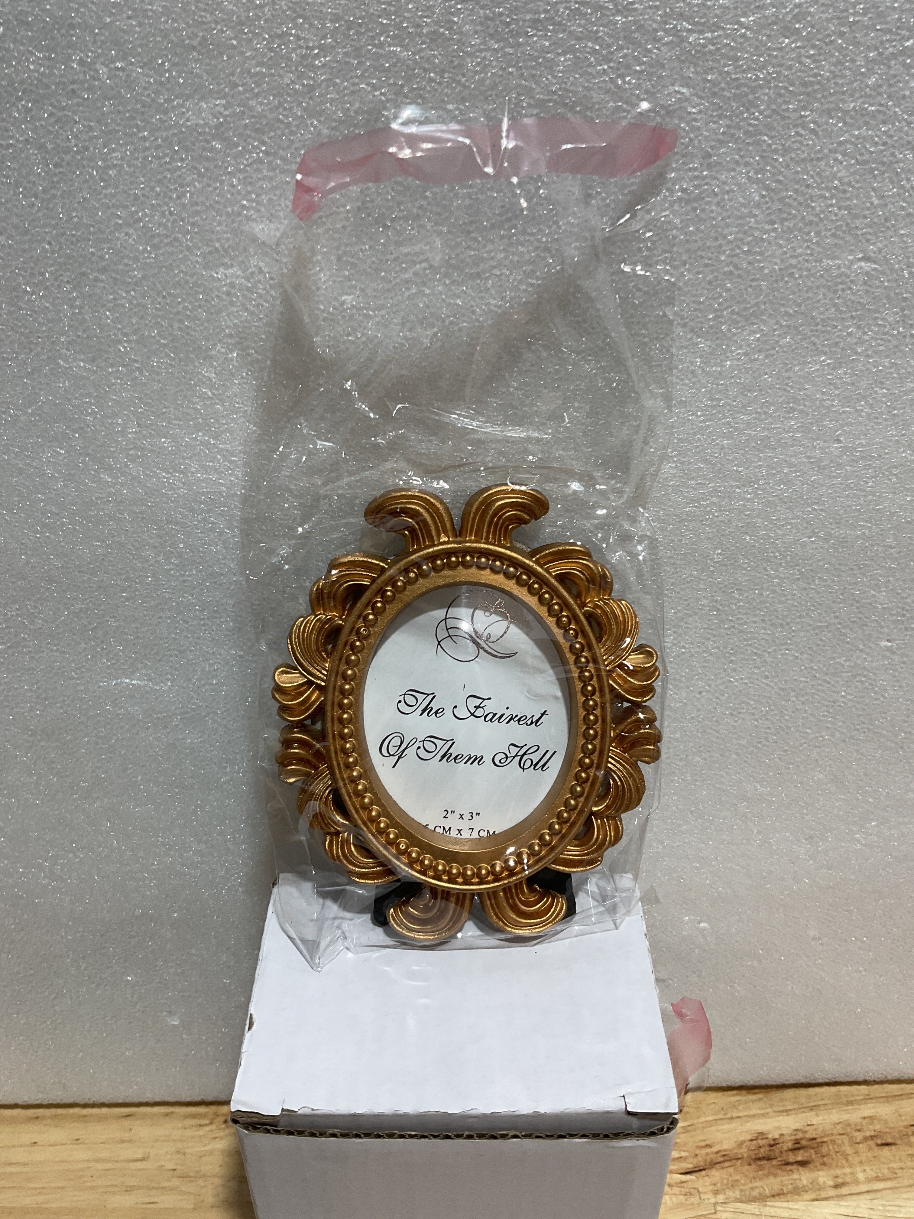 Marcos Ovalados Vintage Barrocos Lecehivo Dorados – Pack de 24