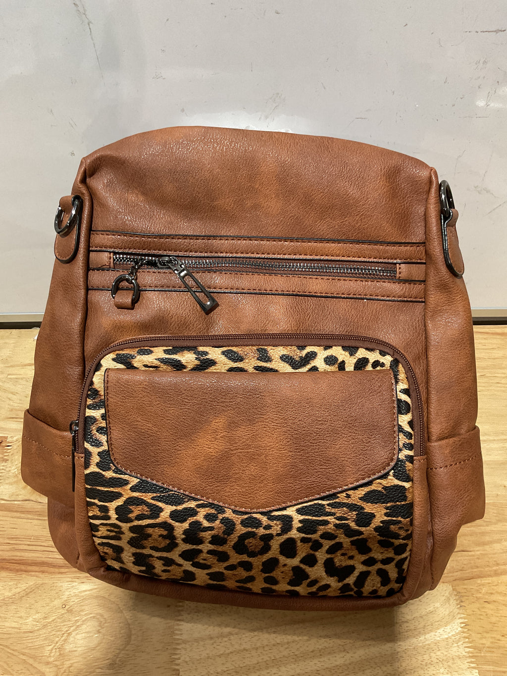 Mochila Casual con Animal Print – Estilo Versátil para el Día a Día