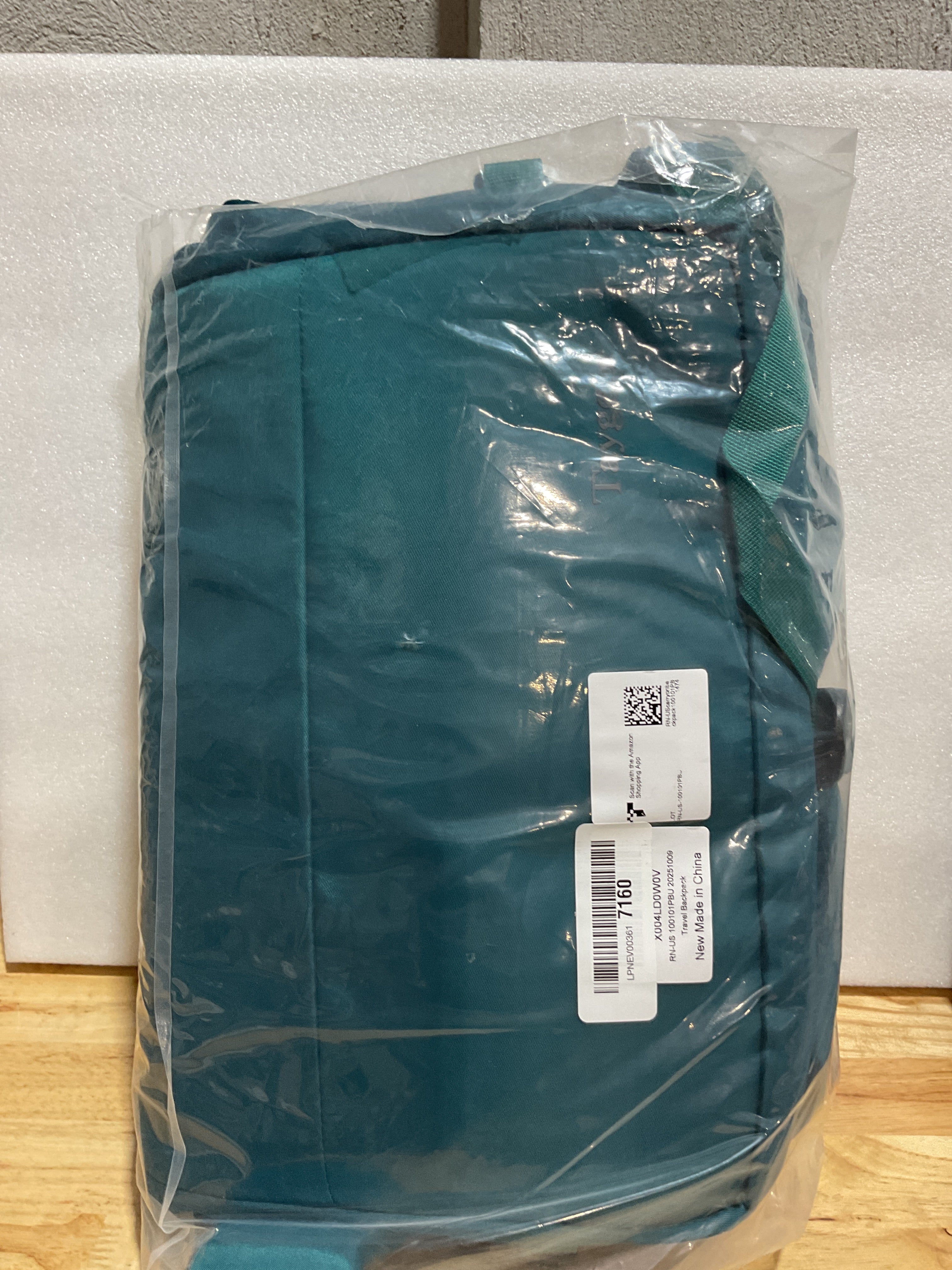 Taygeer — Mochila para Laptop 17.3" Aprobada por Aerolíneas TSA Friendly para Viaje y Trabajo Azul Pavo Real