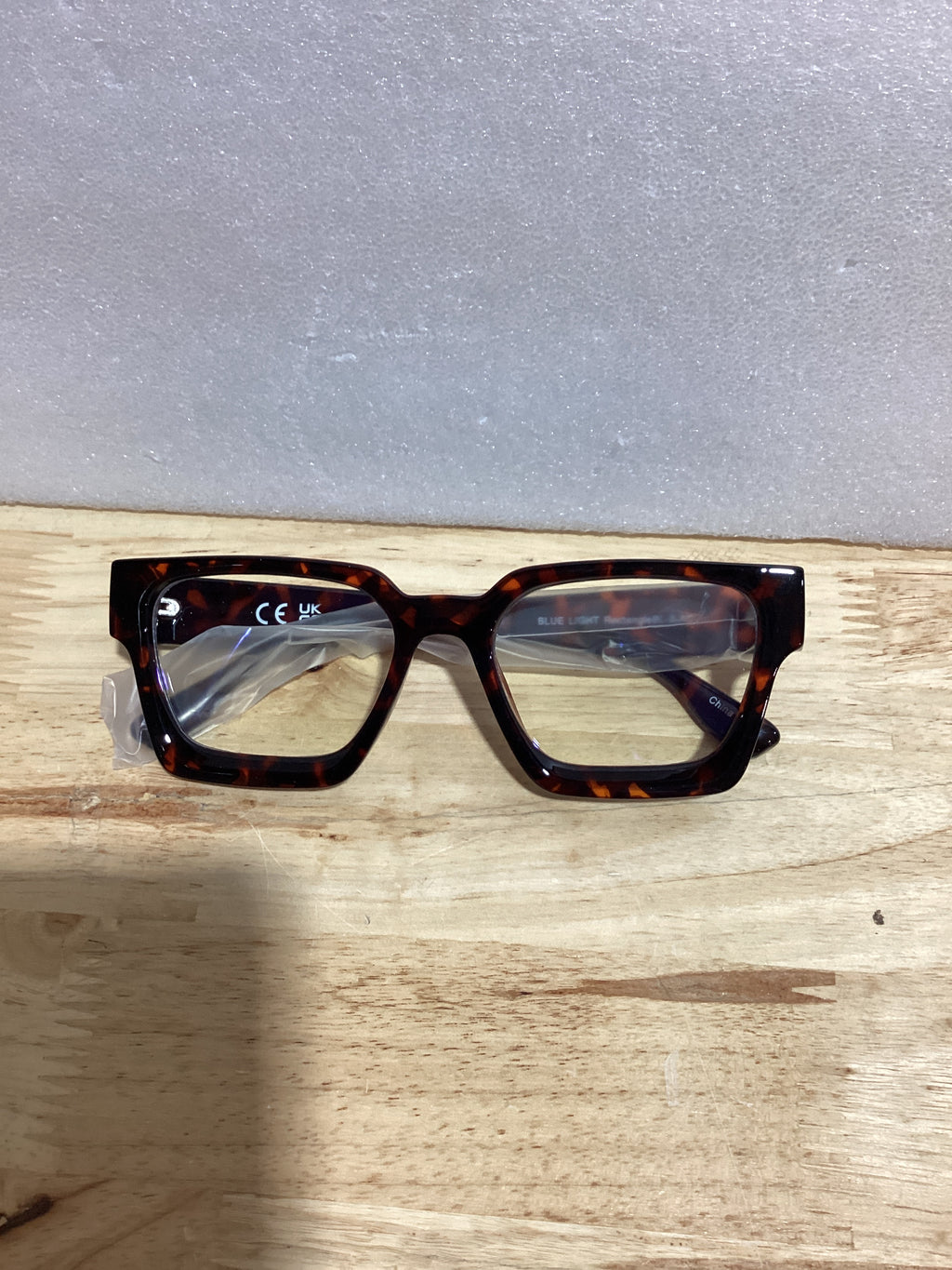 Montura de gafas extragrandes Livho para mujer y hombre - Gafas rectangulares de moda para ordenador, montura elegante y preppy