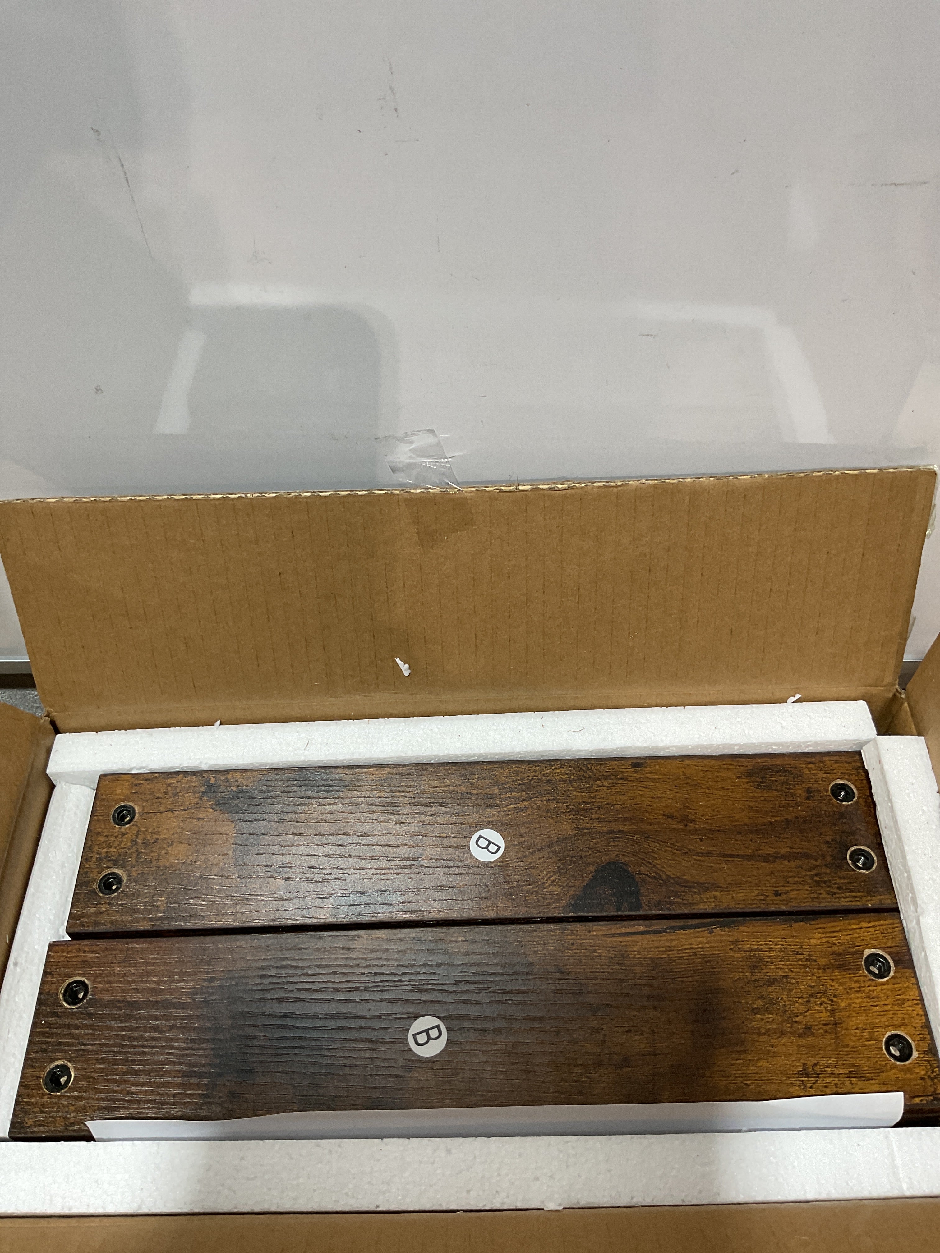 Estante Organizador de Madera YINMIT 4 Niveles – Rústico para Perfumes, Especias y Velas