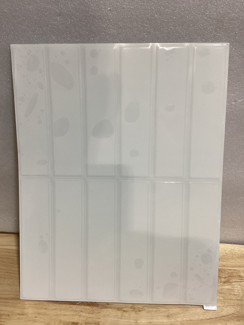Azulejos Adhesivos Art3d 11.4x9" Vinilo Blanco — Pack 10, Peel and Stick, Para Cocina y Decoración de Paredes
