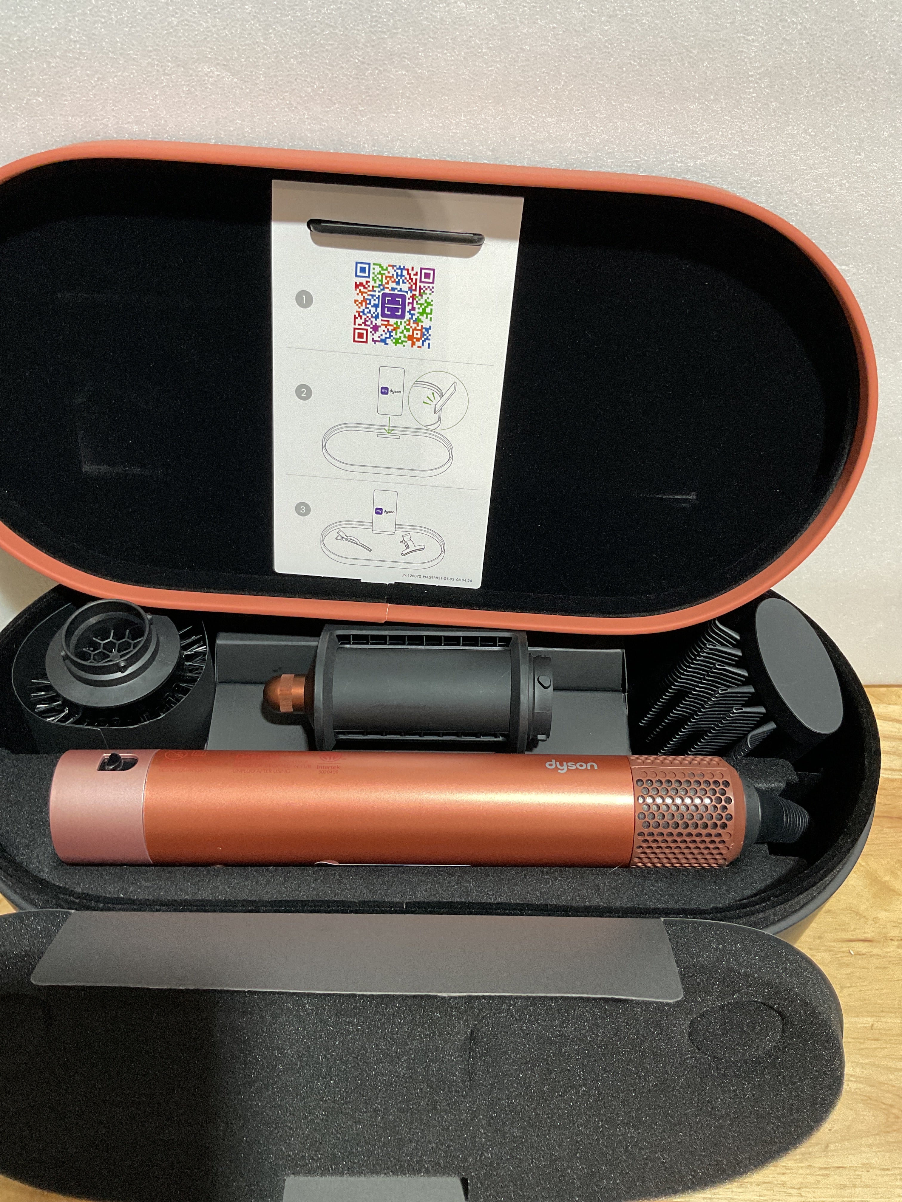 Dyson Airwrap i.d. Multi-Styler 6 en 1 — Bluetooth, Sin Daño Térmico, Estilizador Inteligente de Cabello
