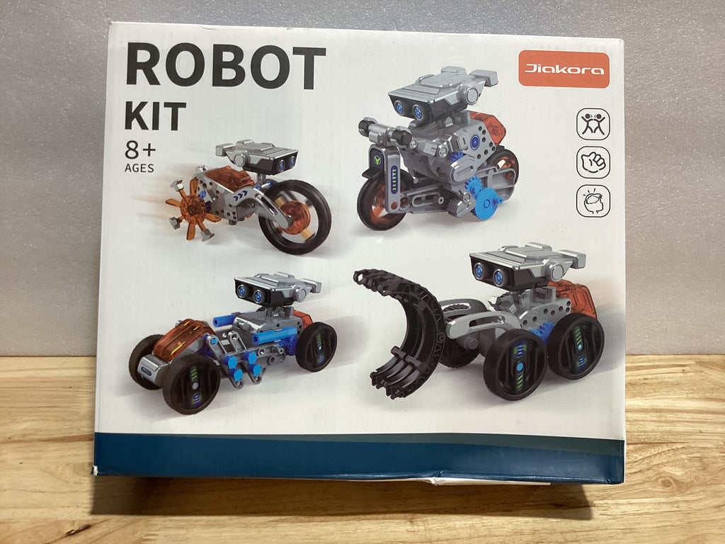 Kit de Robótica STEM 12 en 1 DIY – Juguete Educativo de Ciencias para Niños y Niñas de 8 a 16 Años, Construye y Experimenta con Robots