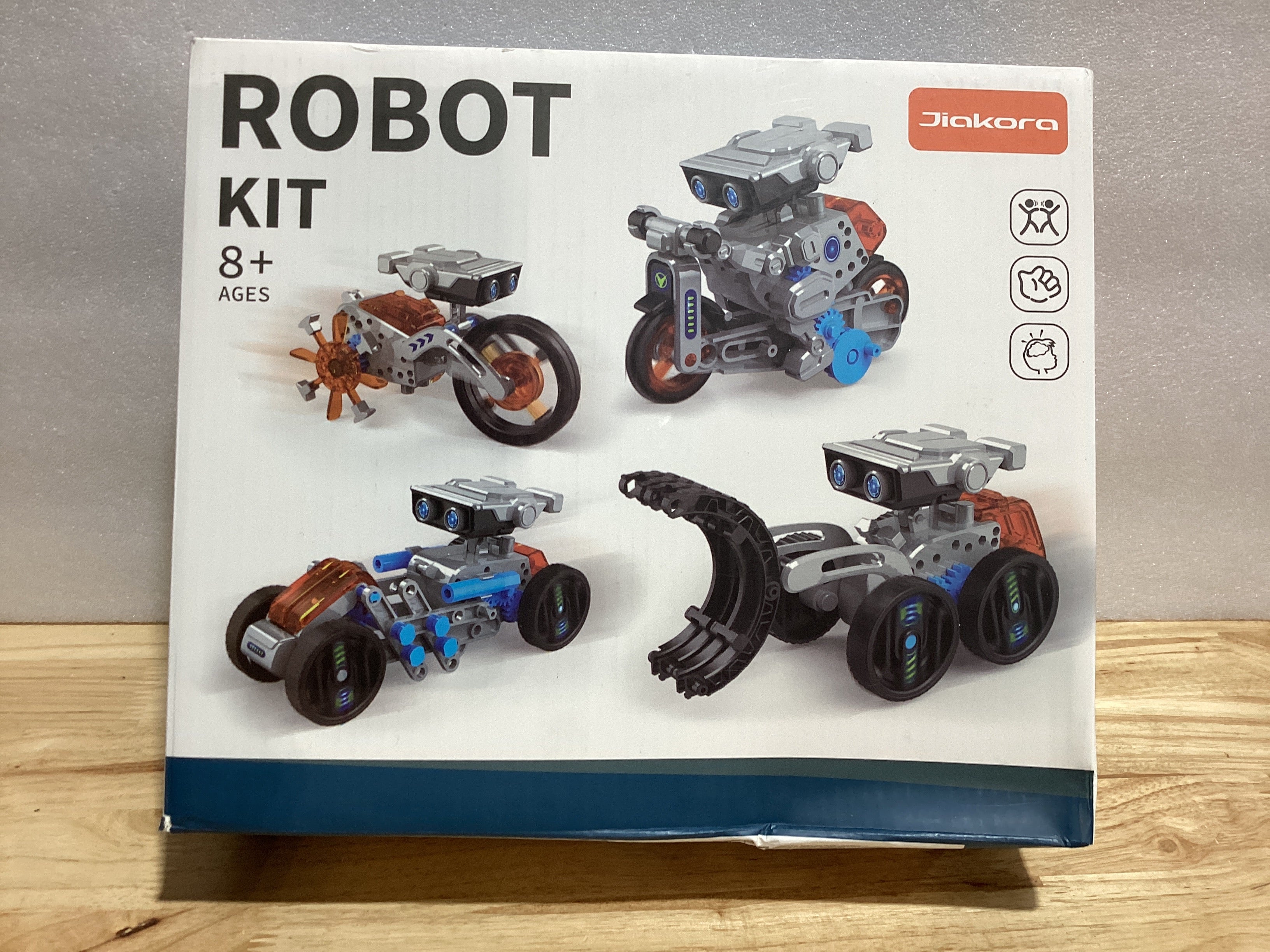 Kit de Robótica STEM 12 en 1 DIY – Juguete Educativo de Ciencias para Niños y Niñas de 8 a 16 Años, Construye y Experimenta con Robots