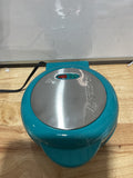 Omeletera Eléctrica Holstein Housewares 2 Secciones - Antiadherente, Color Teal