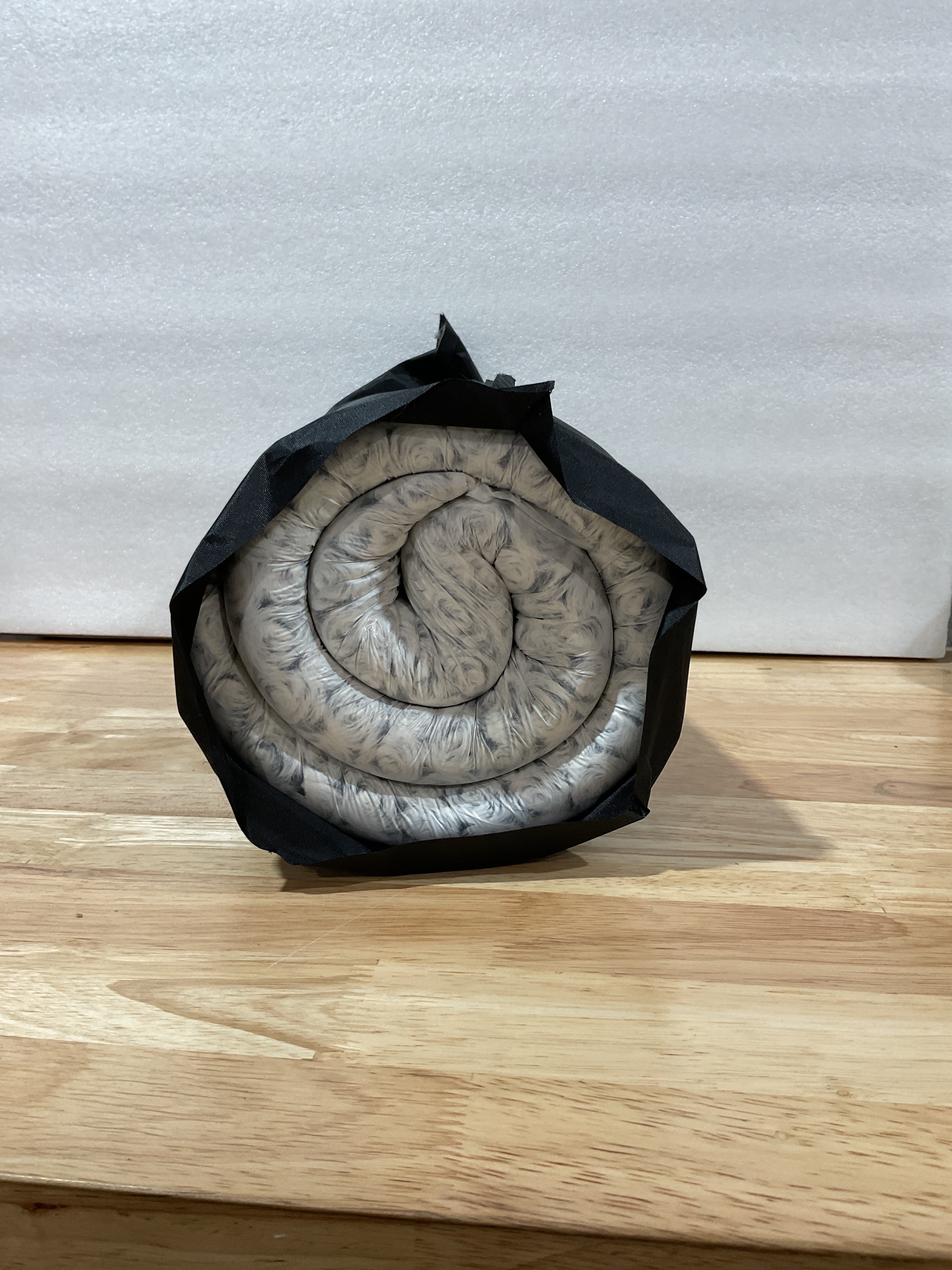 Cama lavable KSIIA para perros, de lujo, de felpa, cómoda y antideslizante, para perros grandes, jumbo, medianos y pequeños, 89 x 58 cm, color gris 