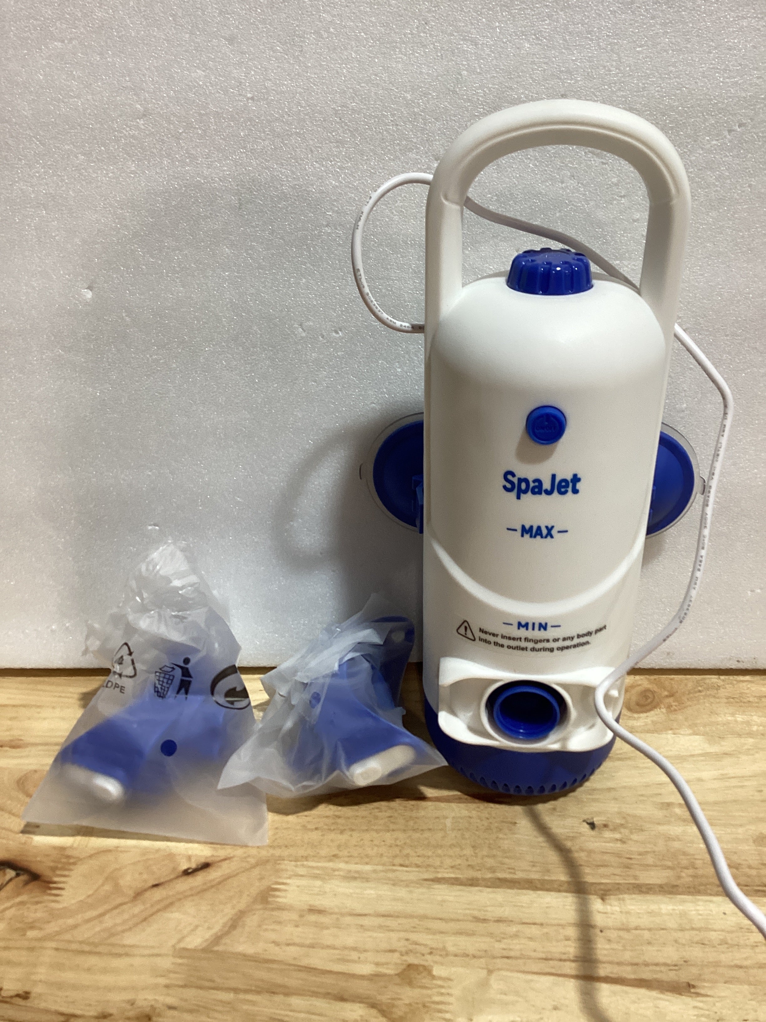 Jets para Bañera con Masaje y Burbujas — Boquillas Giratorias 360°, Ventosas con Palanca y Mango para Relajación