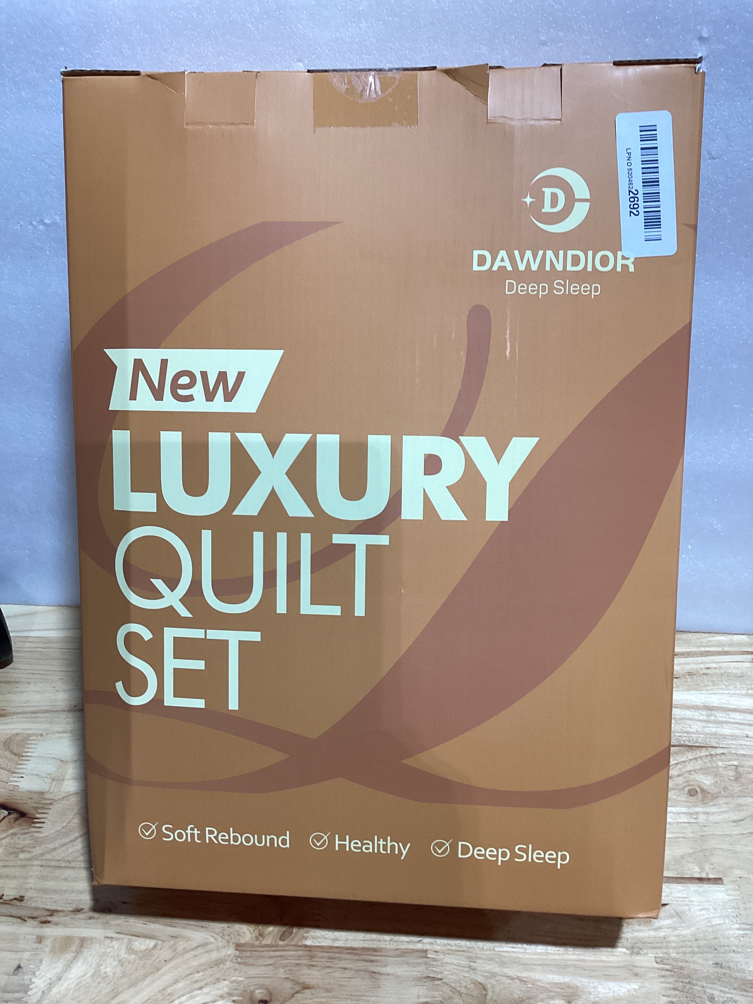 Set Quilt XL Queen 98"x98" – Colcha Lavada Suave 3 Capas | Acolchado Multi-Lock | Estilo Nórdico Minimalista | Avena