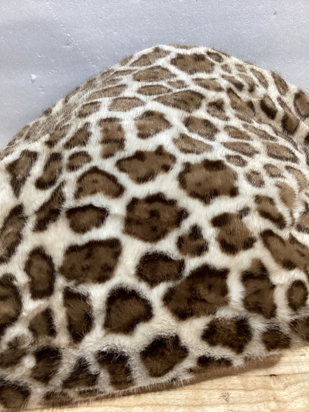Cobija Eléctrica blunique Faux Fur Estampado Leopardo — 6 Niveles de Calor, 50''x60''