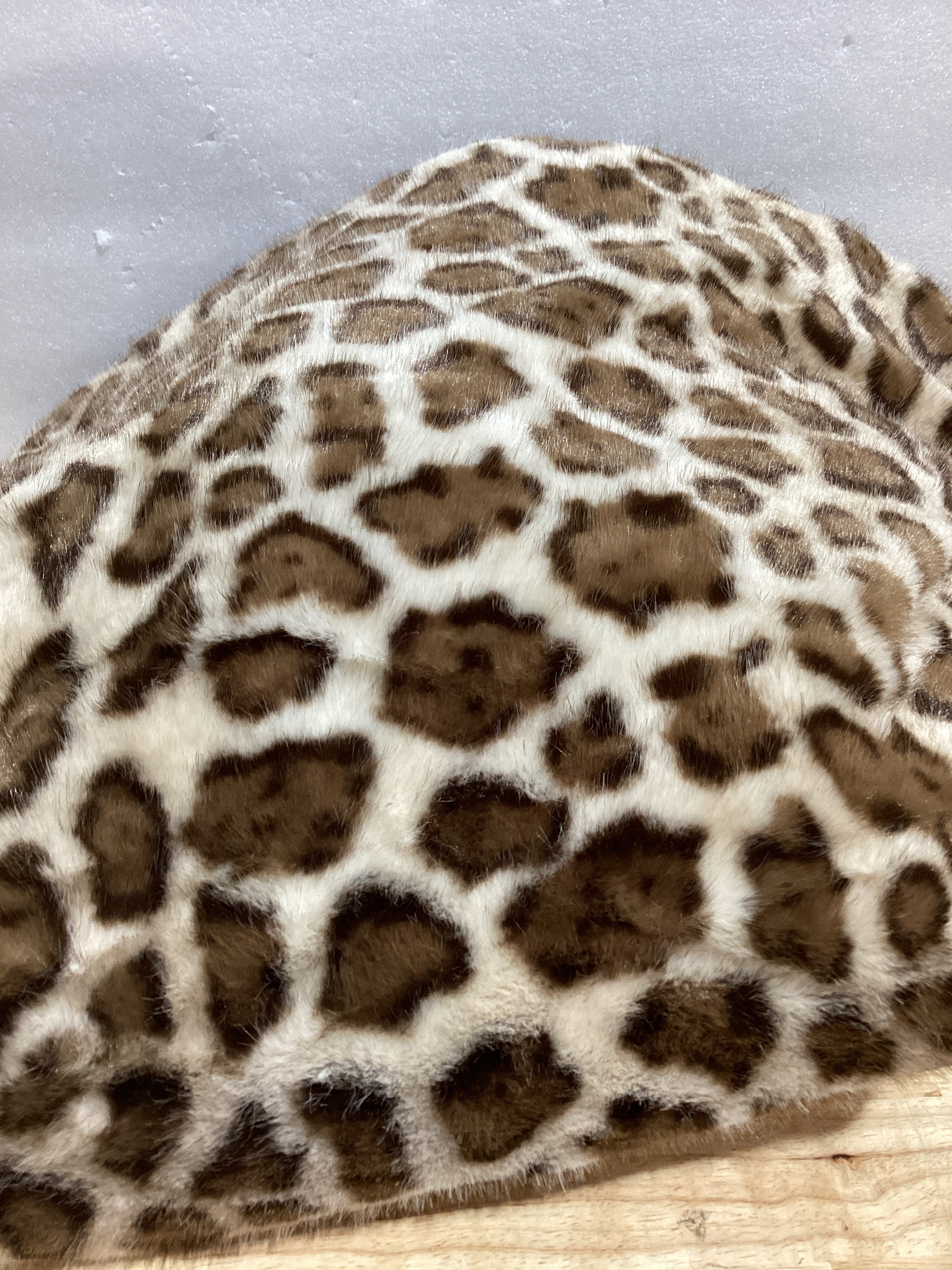 Cobija Eléctrica blunique Faux Fur Estampado Leopardo — 6 Niveles de Calor, 50''x60''