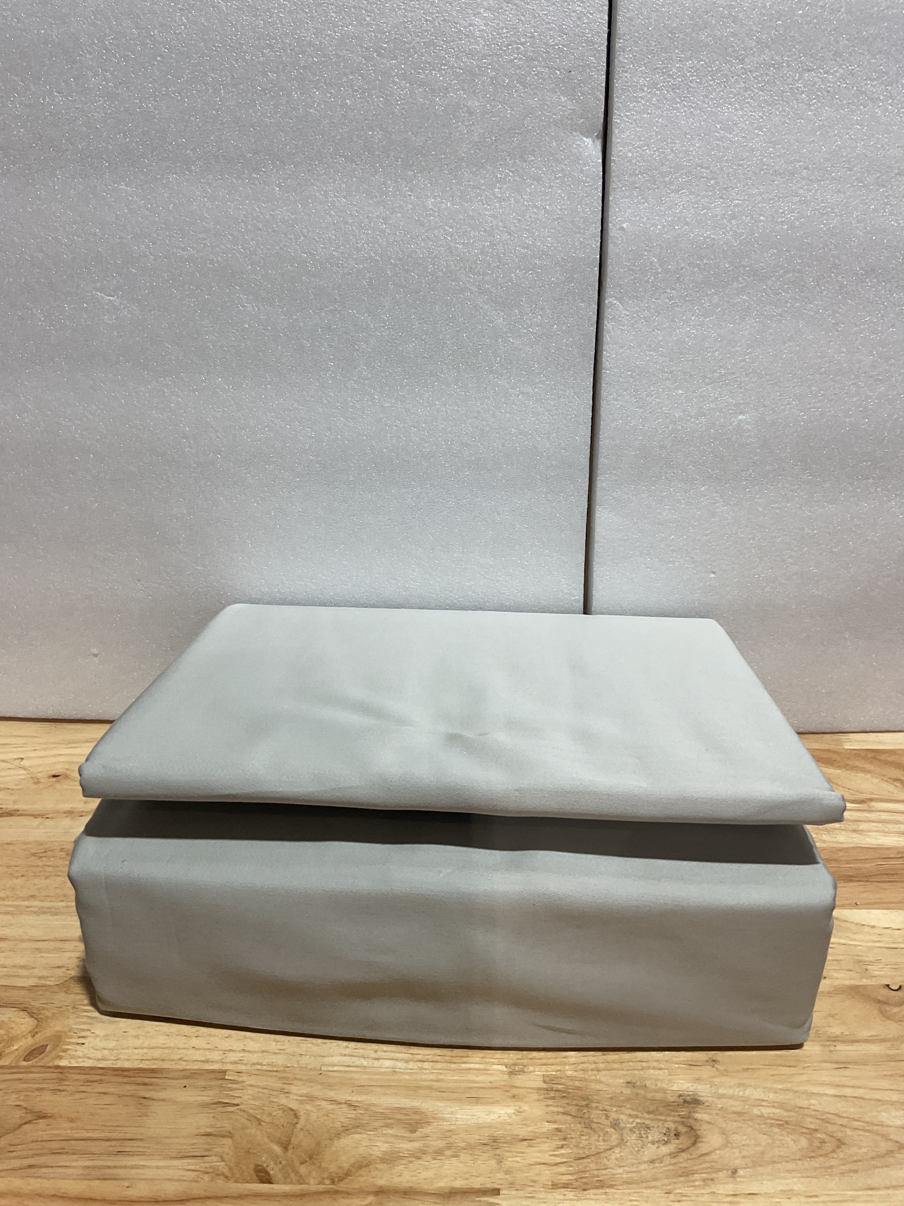 Juego de sábanas tamaño twin de algodón de 400 hilos (gris plateado), ultrasuaves, refrescantes y de calidad hotelera, de satén de 40 cm de profundidad, para quienes duermen con calor. 